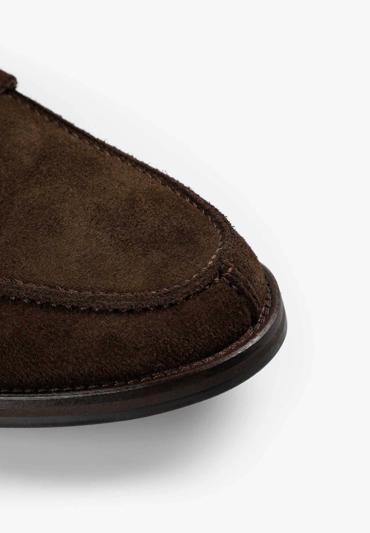 SUEDE PENNY LOAFERS