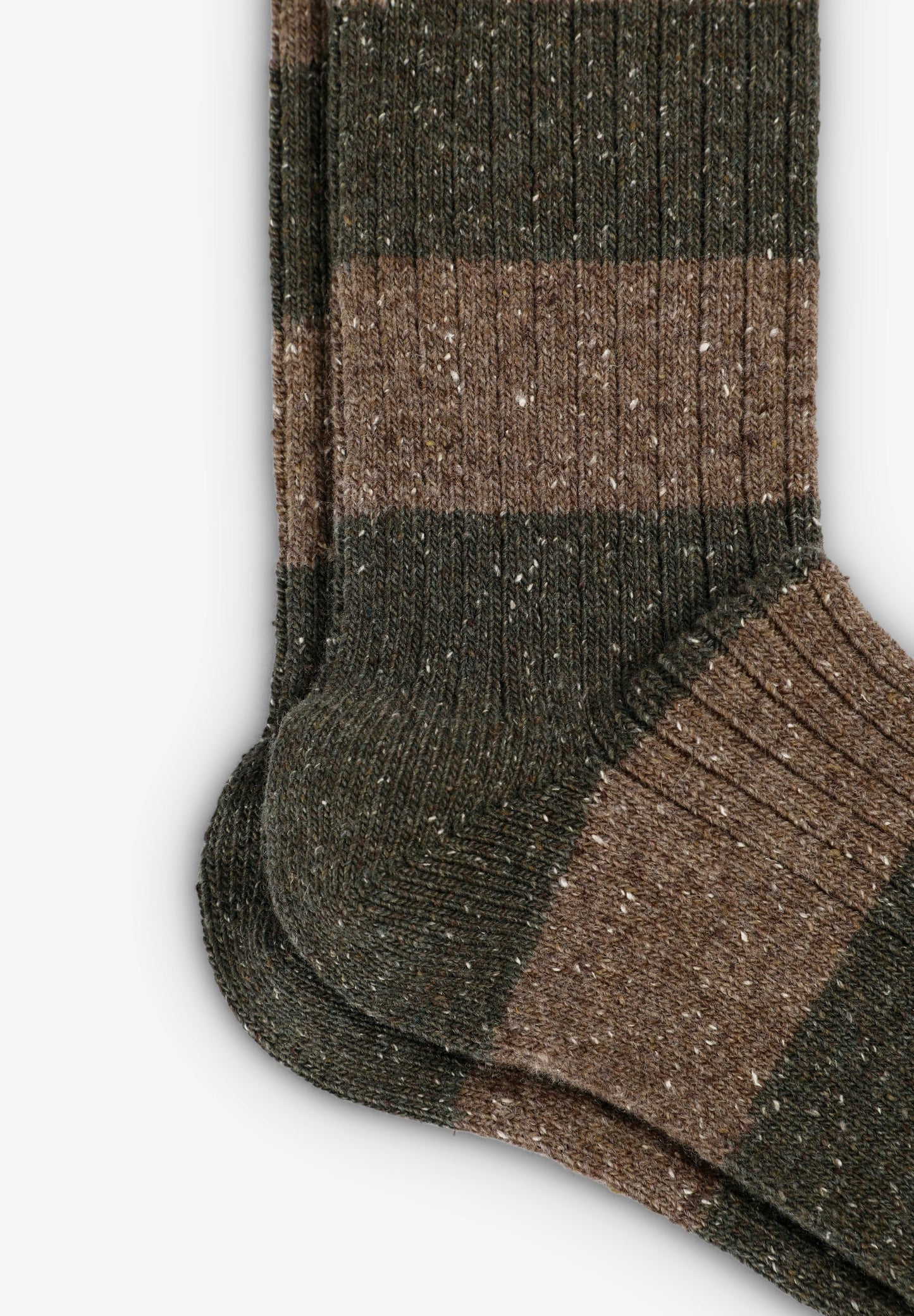 STRIPED WOOL SOCKS