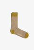 CONTRAST ORGANIC COTTON SOCKS