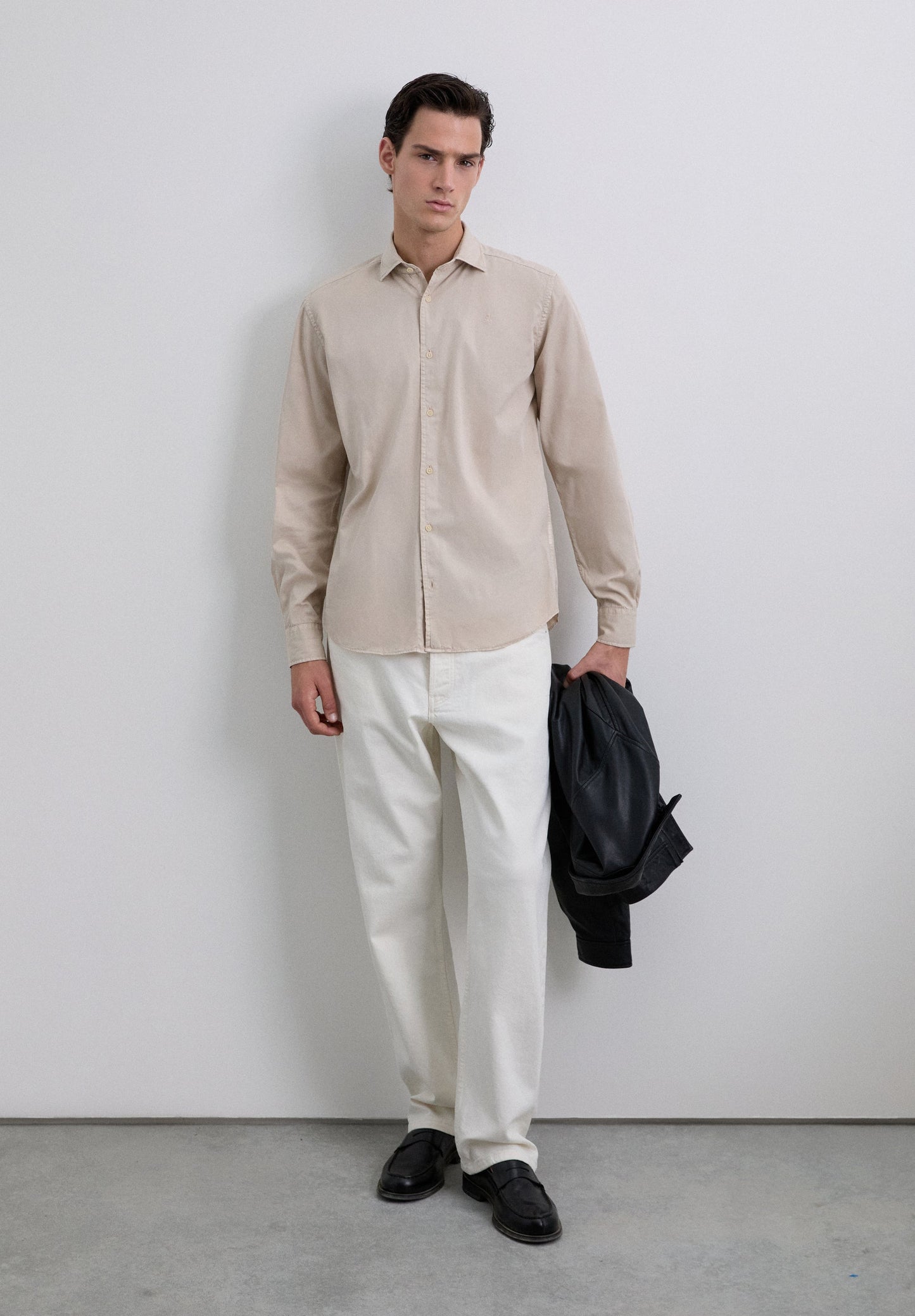 SKULL SHIRT WITH MATCHING EMBROIDERY