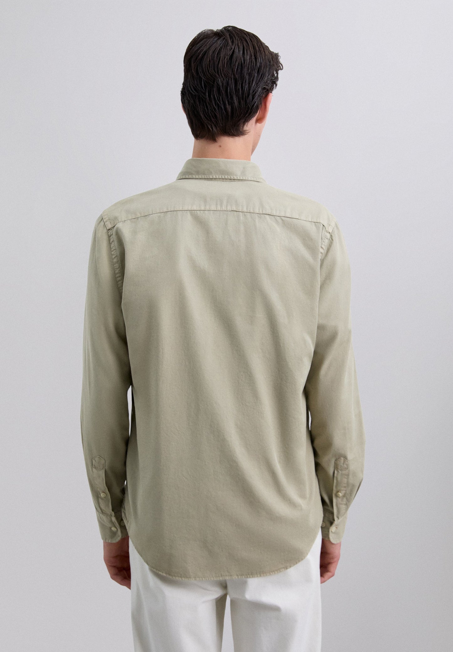 REGULAR FIT EMBROIDERED SHIRT