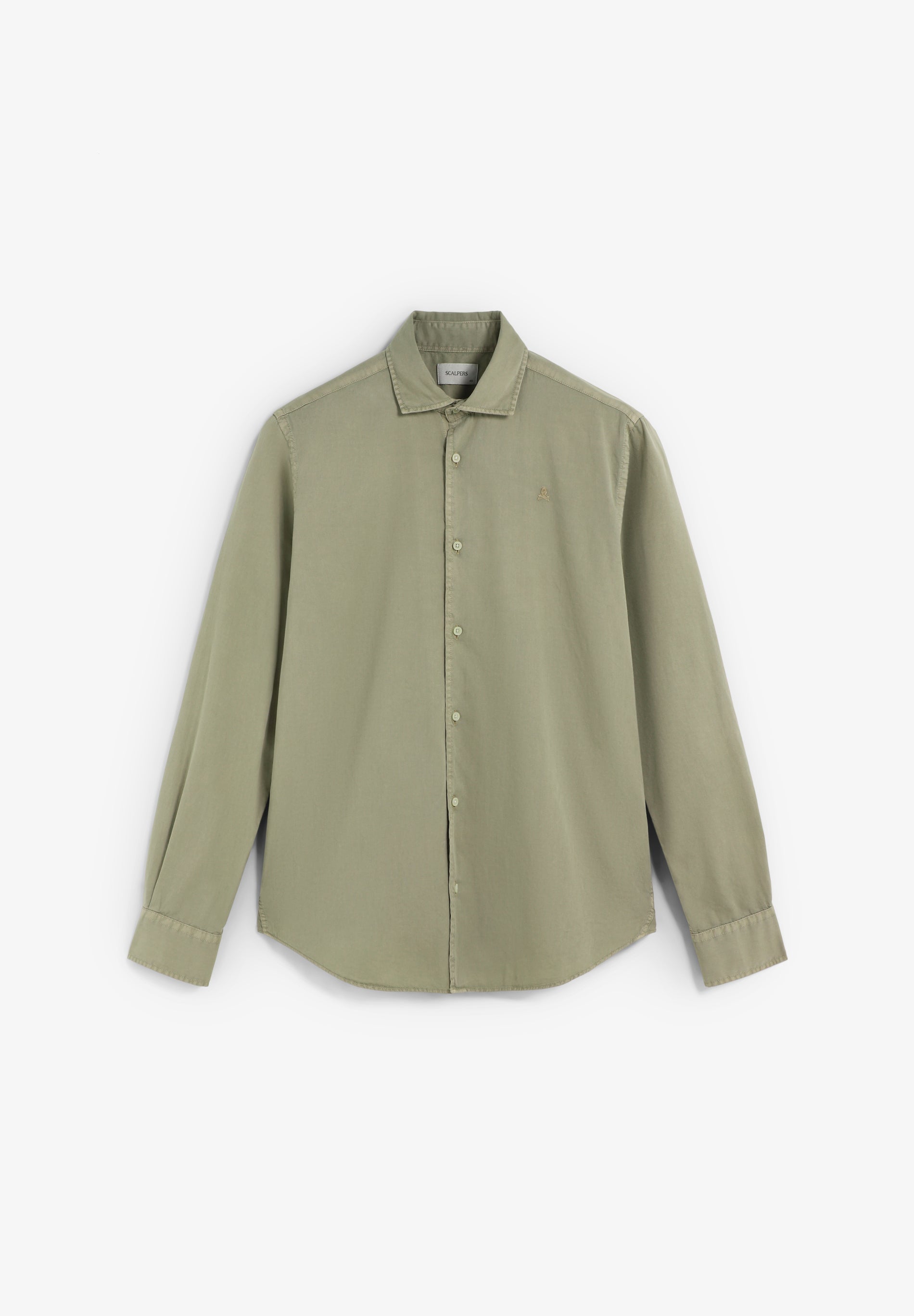 REGULAR FIT EMBROIDERED SHIRT