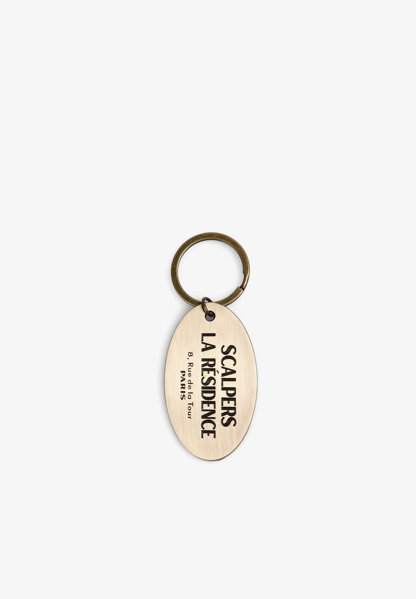 SCRESIDENCE METAL KEYCHAIN