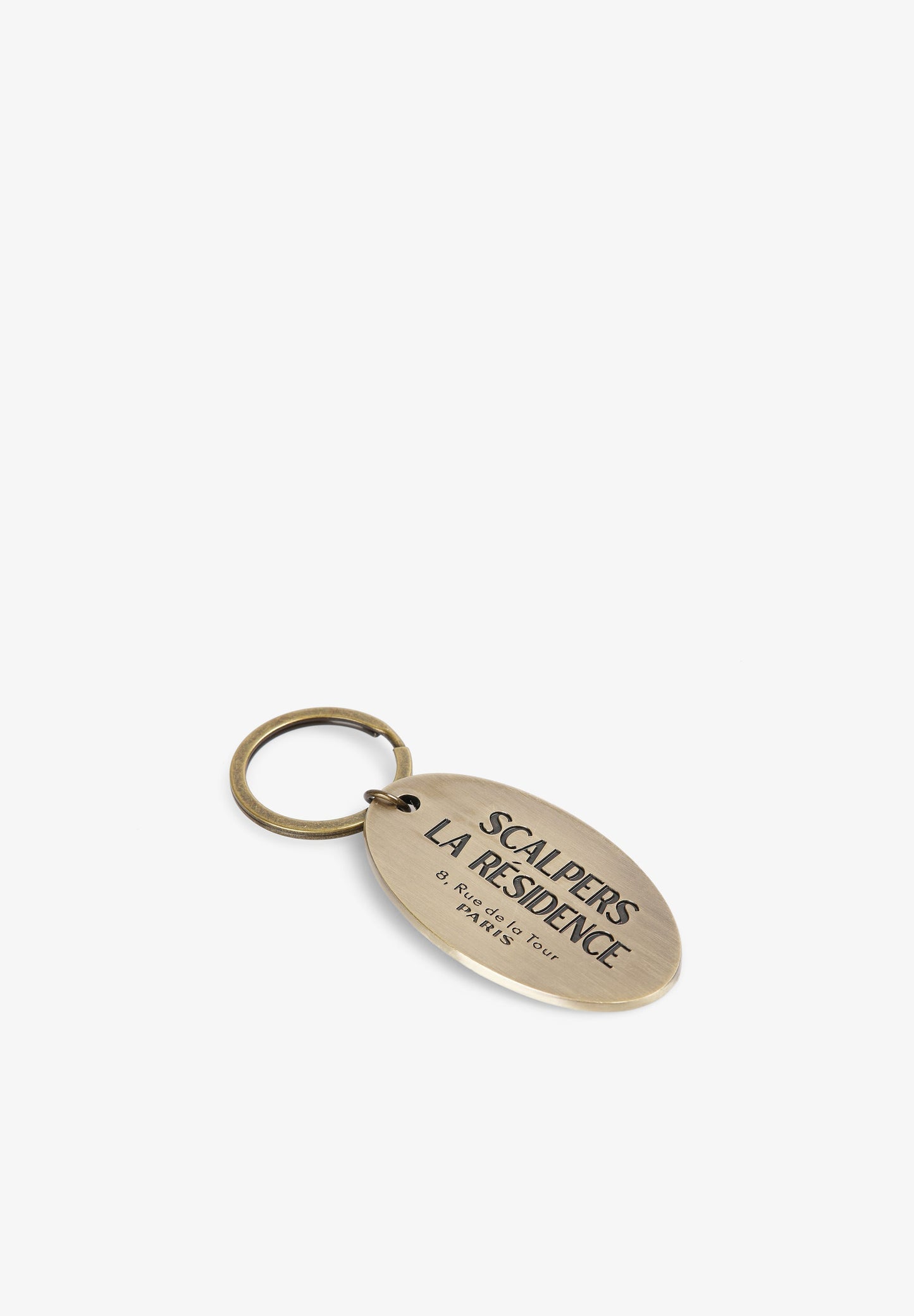 SCRESIDENCE METAL KEYCHAIN