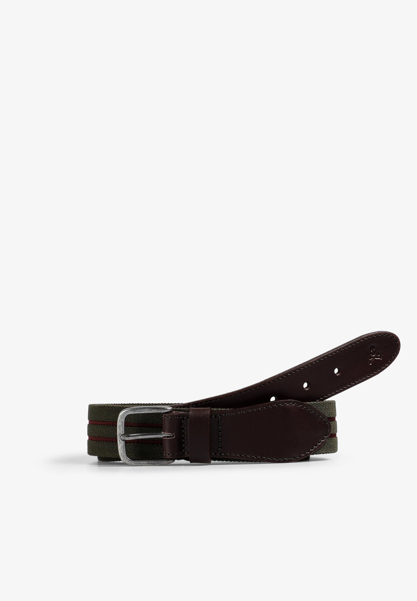 LEATHER BELT WITH SKULL