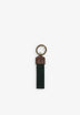 BRAIDED BELT WITH LEATHER DETAIL