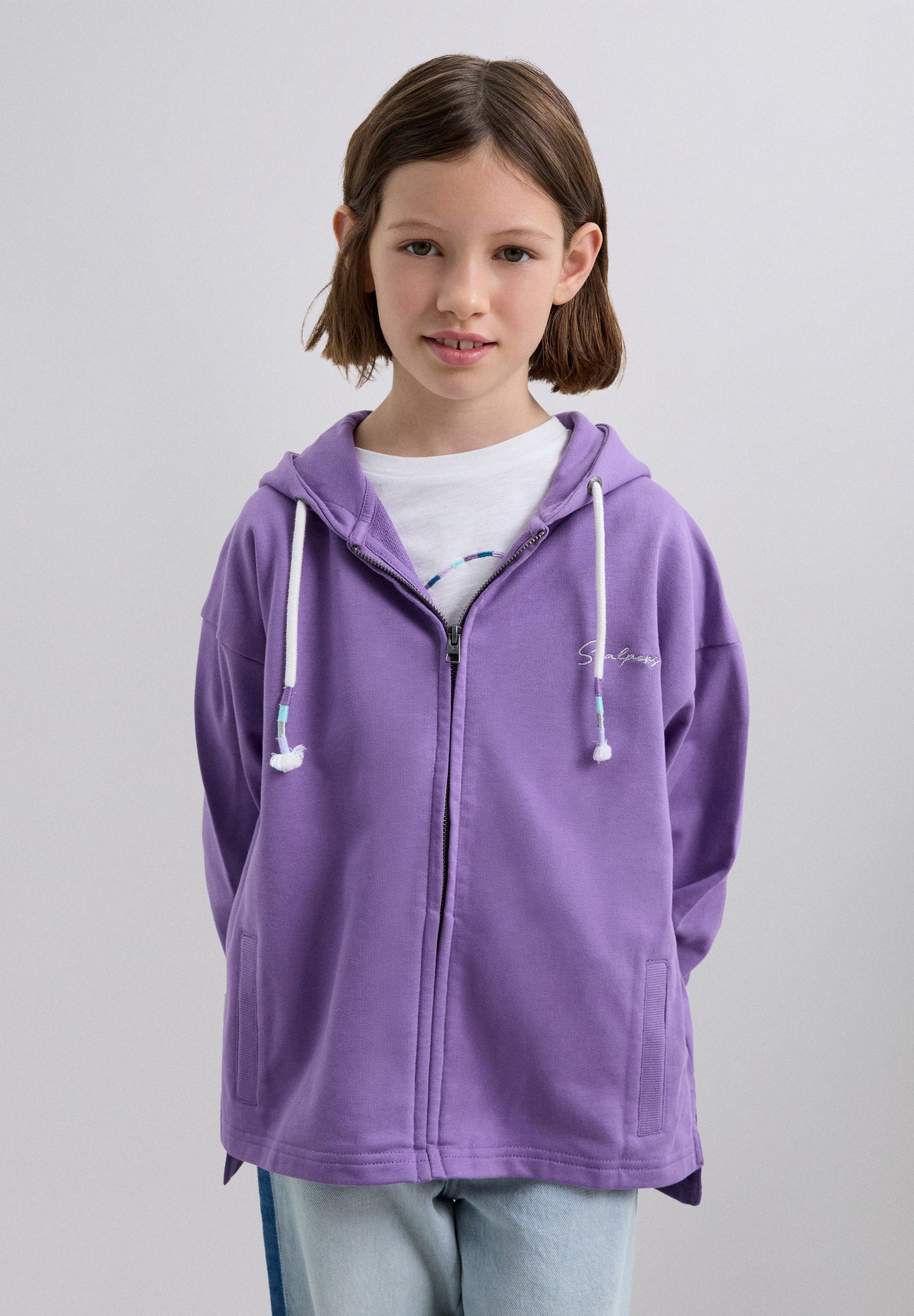 STUDDED SKULL HOODIE