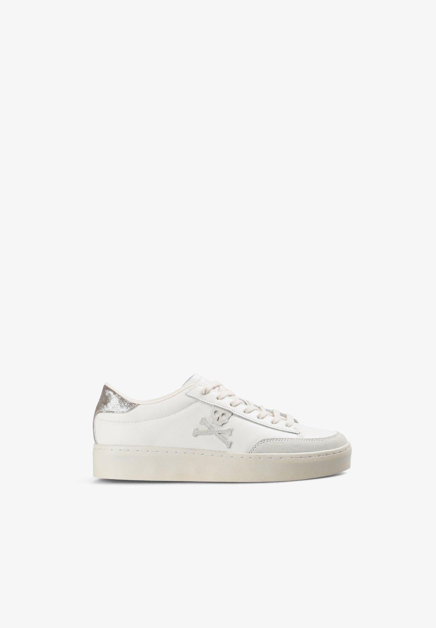 LOW TOP SNEAKERS WITH SIDE SKULL