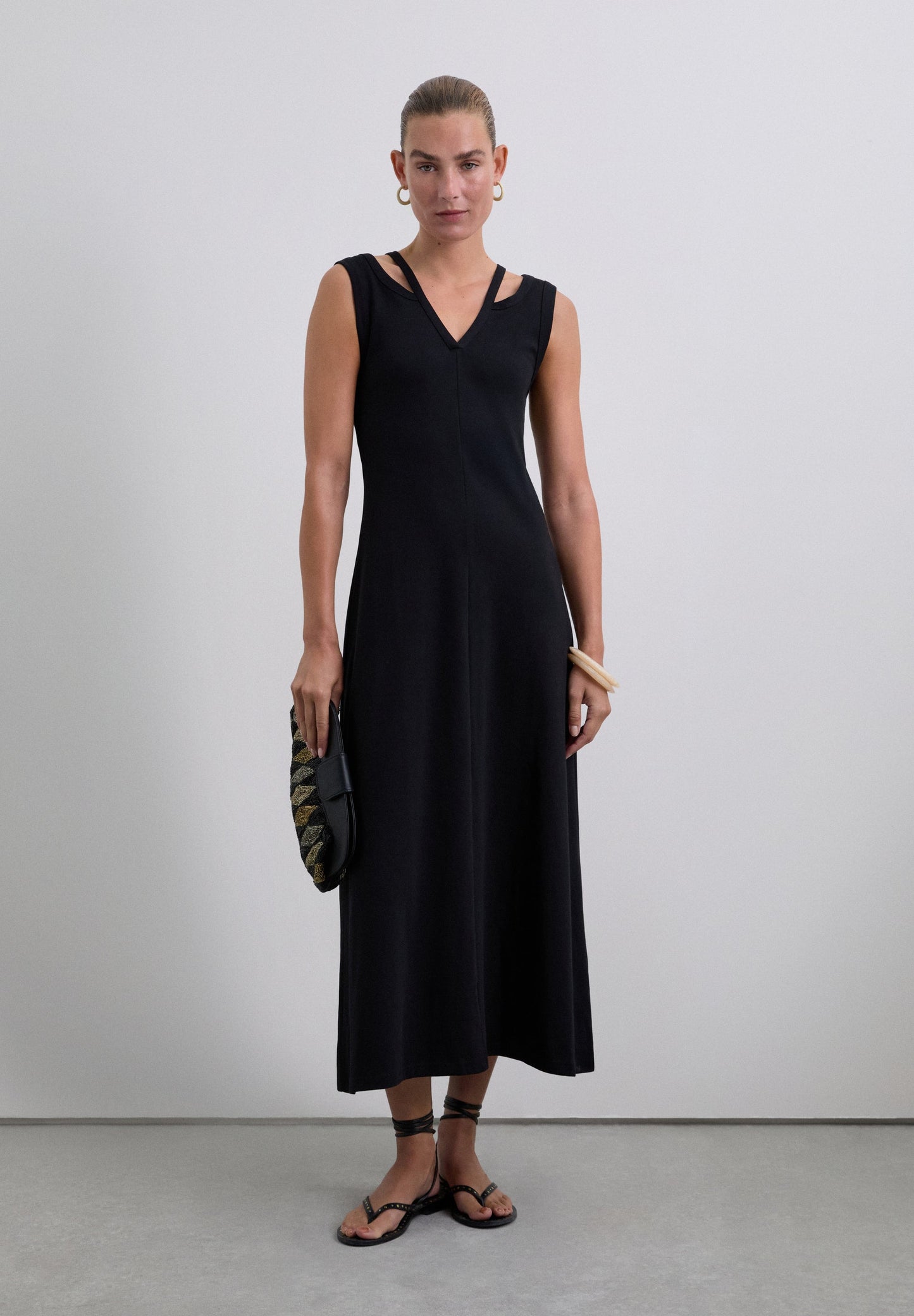MIDI CUT OUT DRESS
