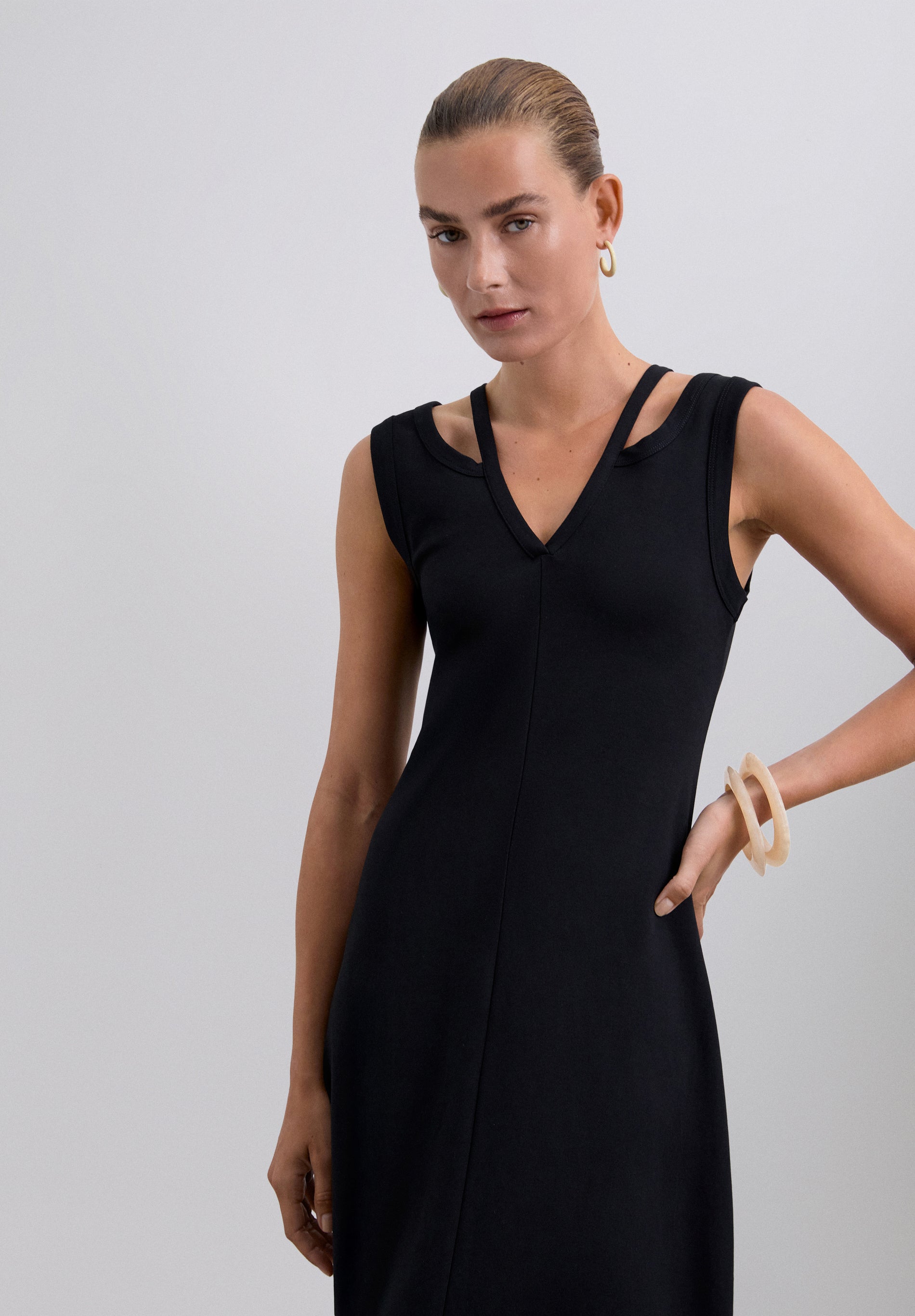MIDI CUT OUT DRESS