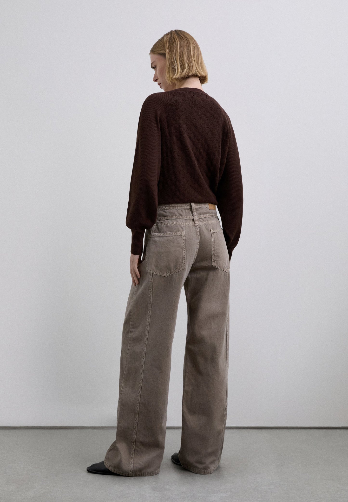 FULL LENGTH DRAWSTRING TROUSERS