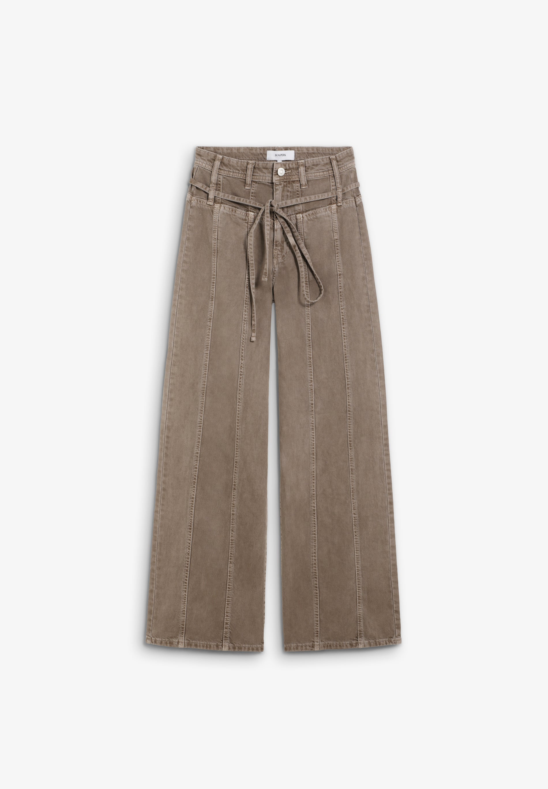 FULL LENGTH DRAWSTRING TROUSERS