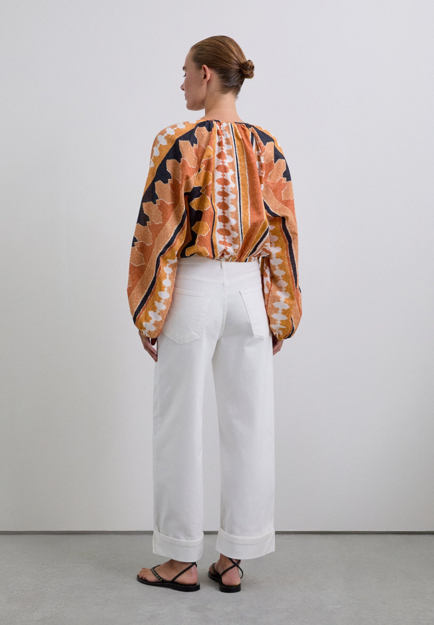 DENIM CULOTTE TROUSERS