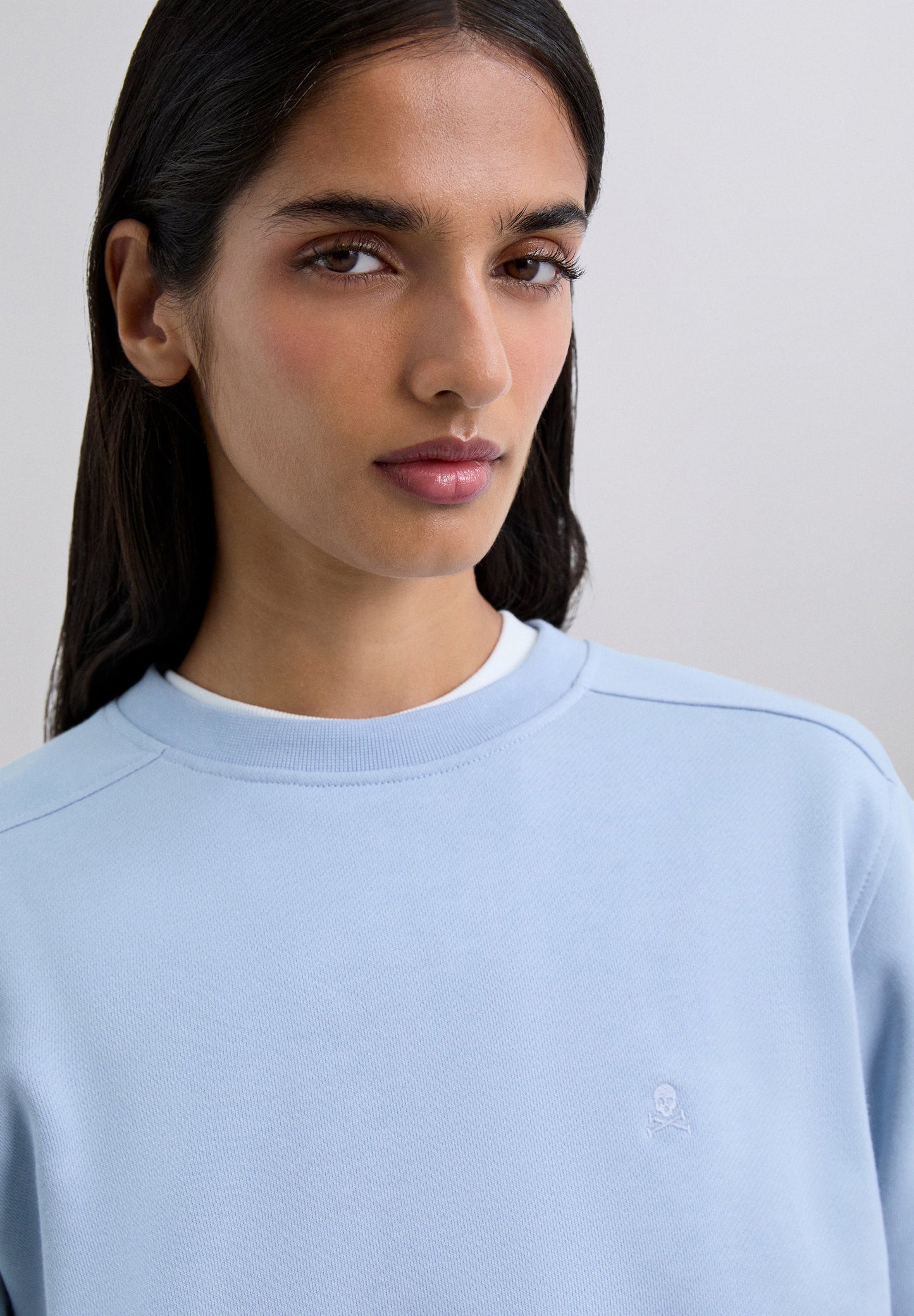 BASIC SKULL SWEATSHIRT