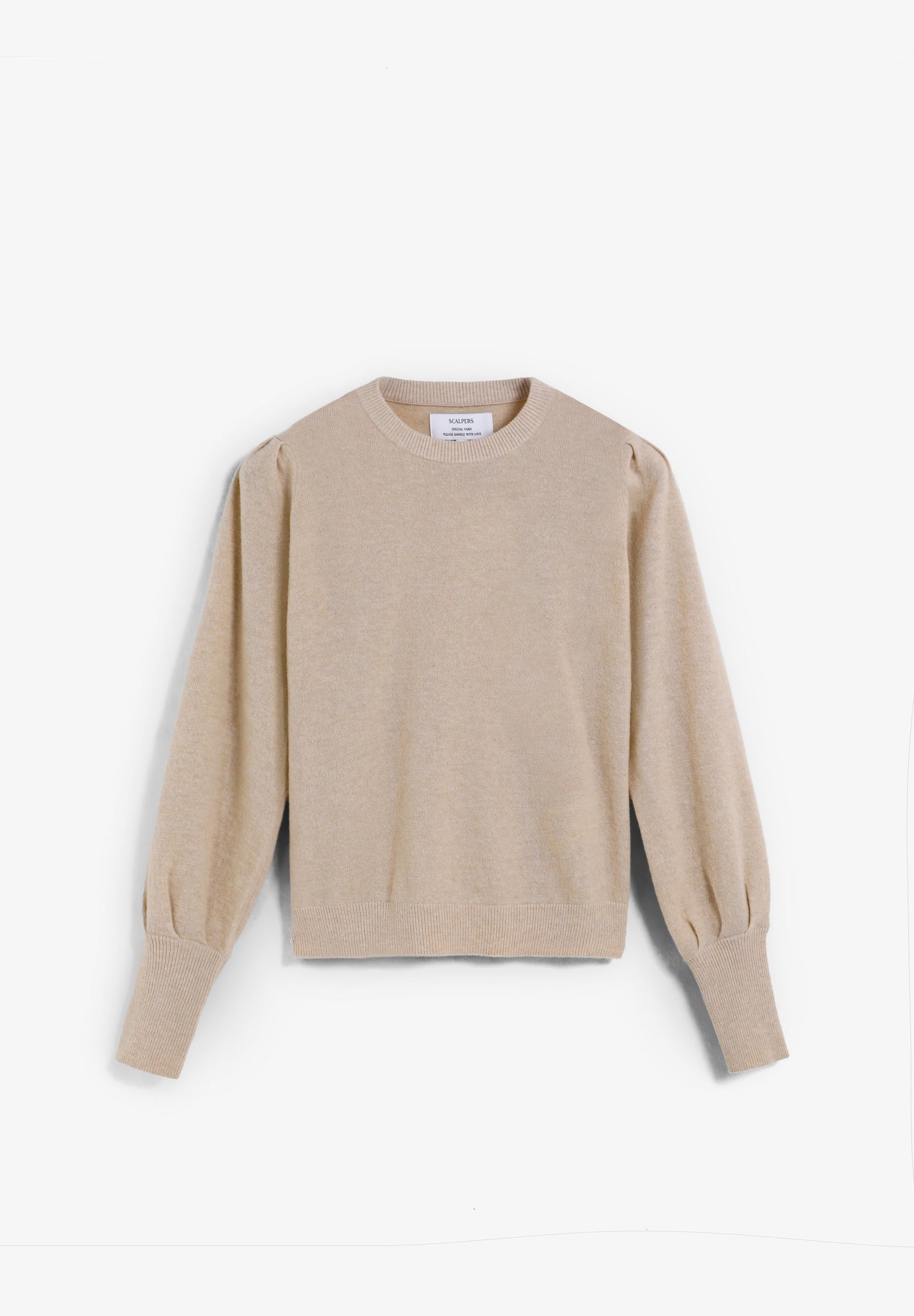 SWEATER WITH PUFFED SLEEVES