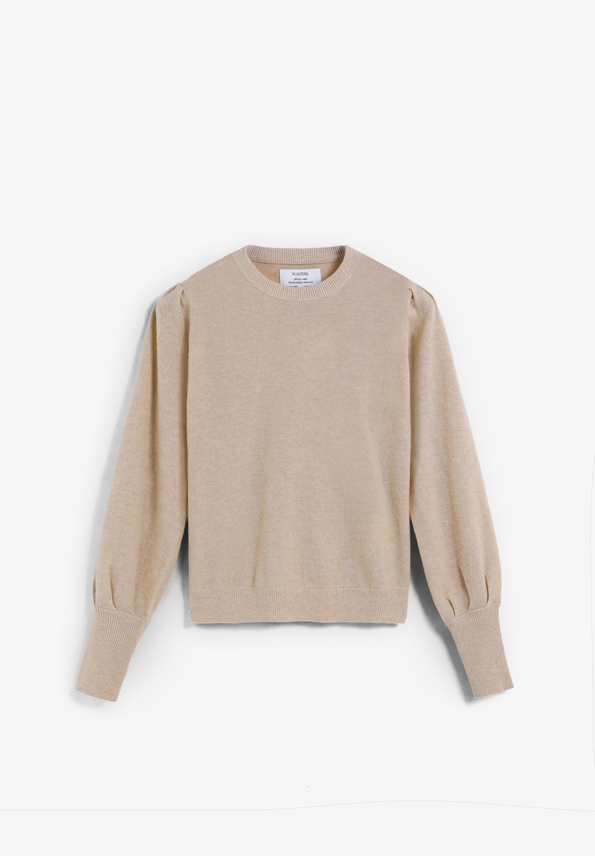 SWEATER WITH PUFFED SLEEVES