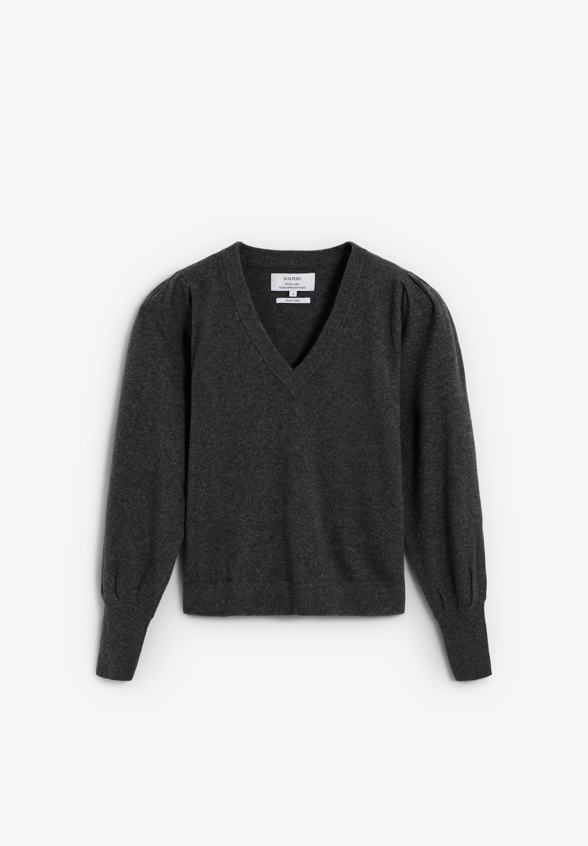 SWEATER WITH PUFFED SLEEVES