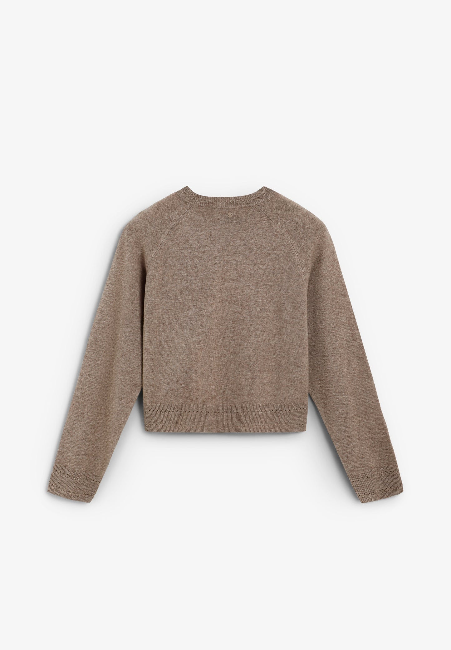 WOOL SWEATER WITH MINI CUTOUTS