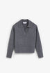 POLO JUMPER WITH EMBOSSED DETAILS