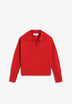 POLO JUMPER WITH EMBOSSED DETAILS