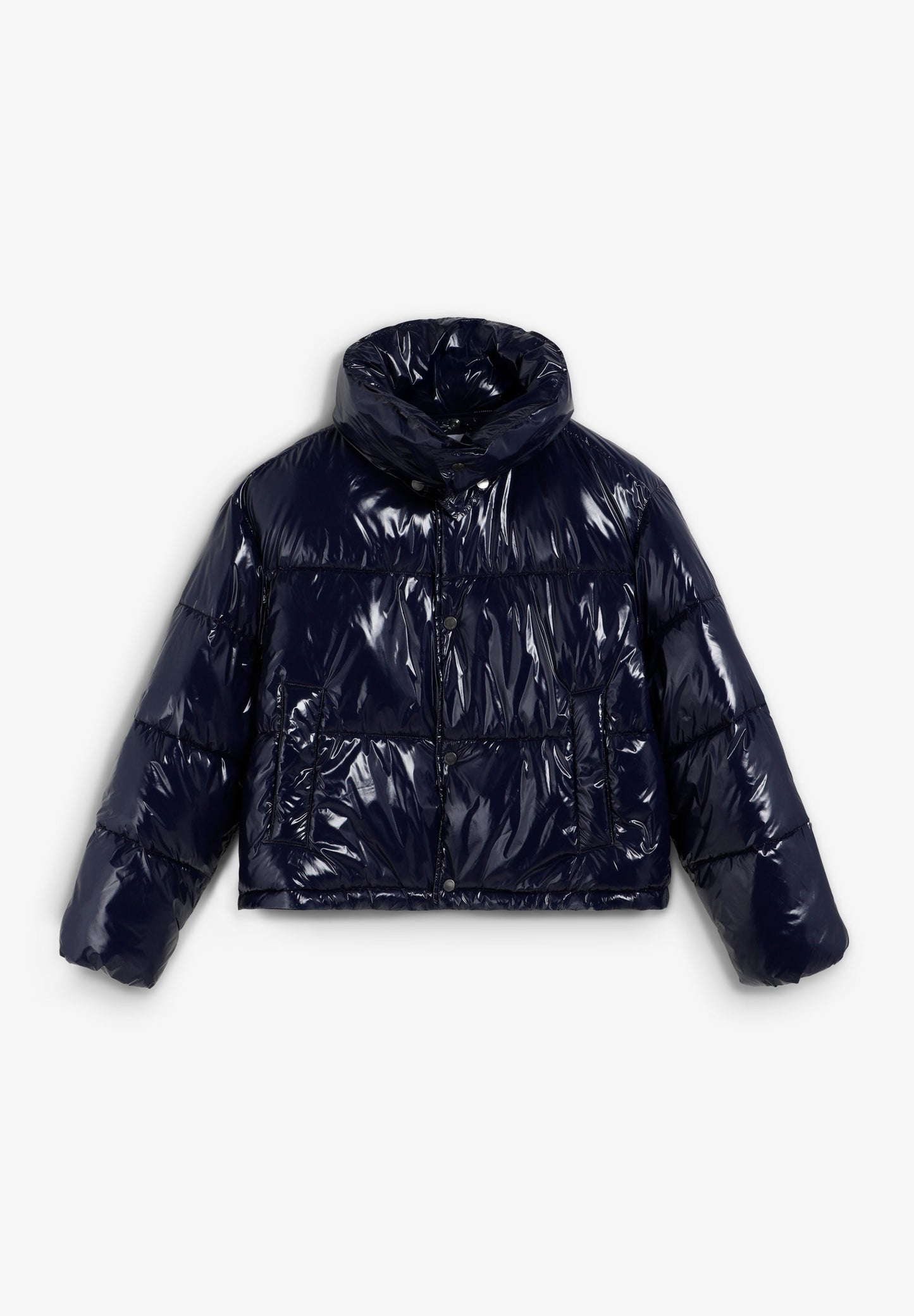 SCSHINNY COLAR PUFFER JACKET
