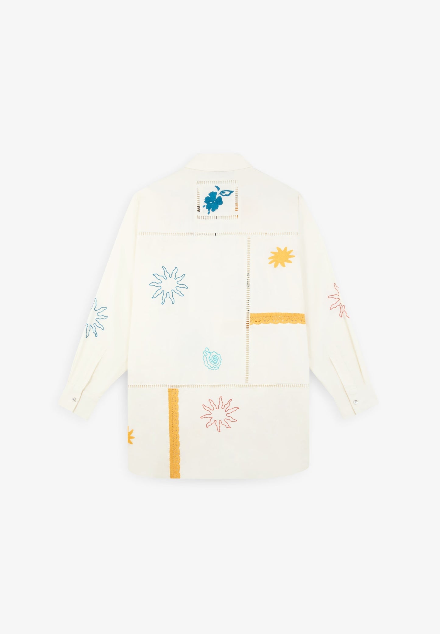 RELAXED EMBROIDERED SHIRT | ROBIN X SCALPERS