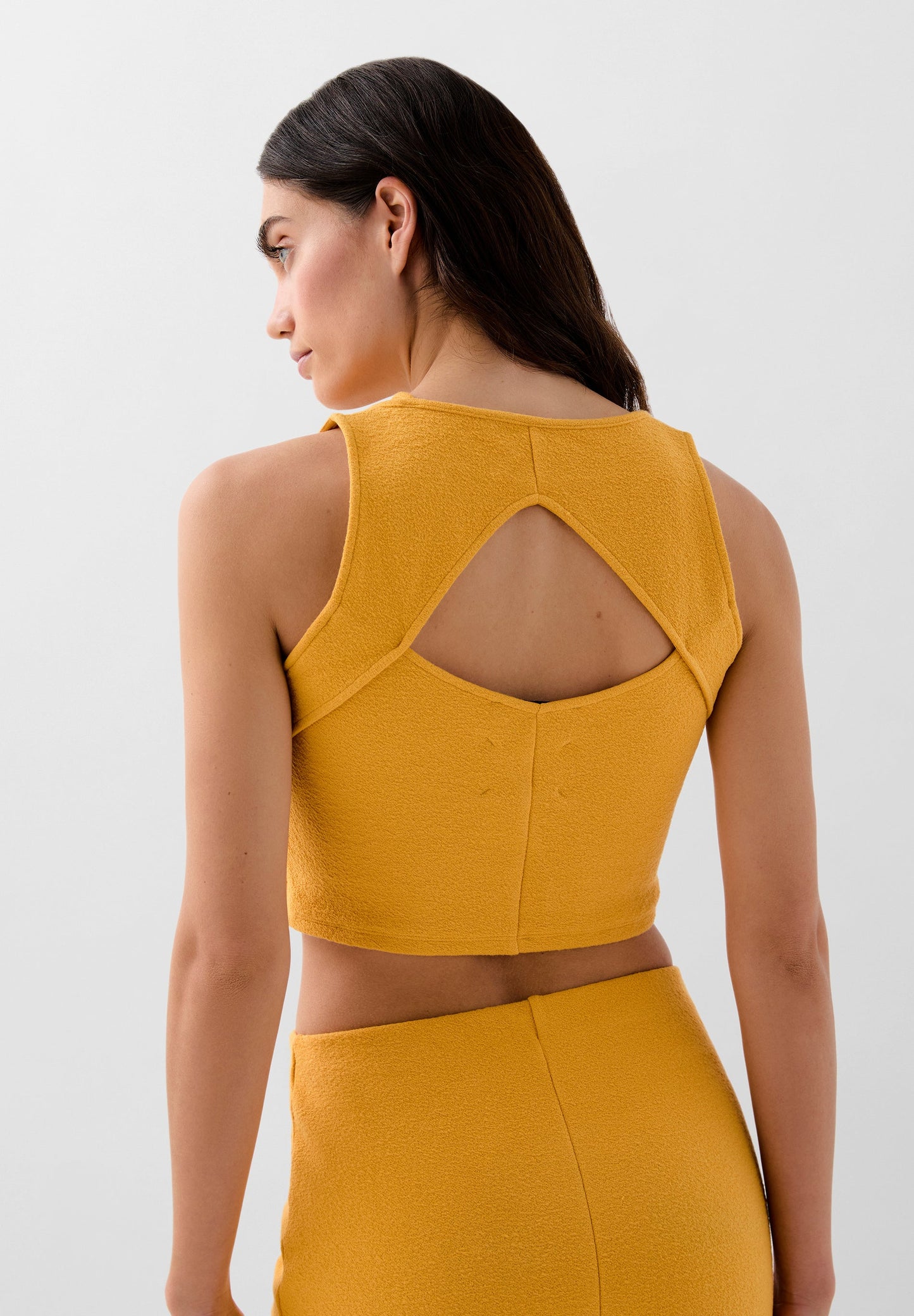 ASYMMETRICAL TOP WITH SLIT | ROBIN X SCALPERS