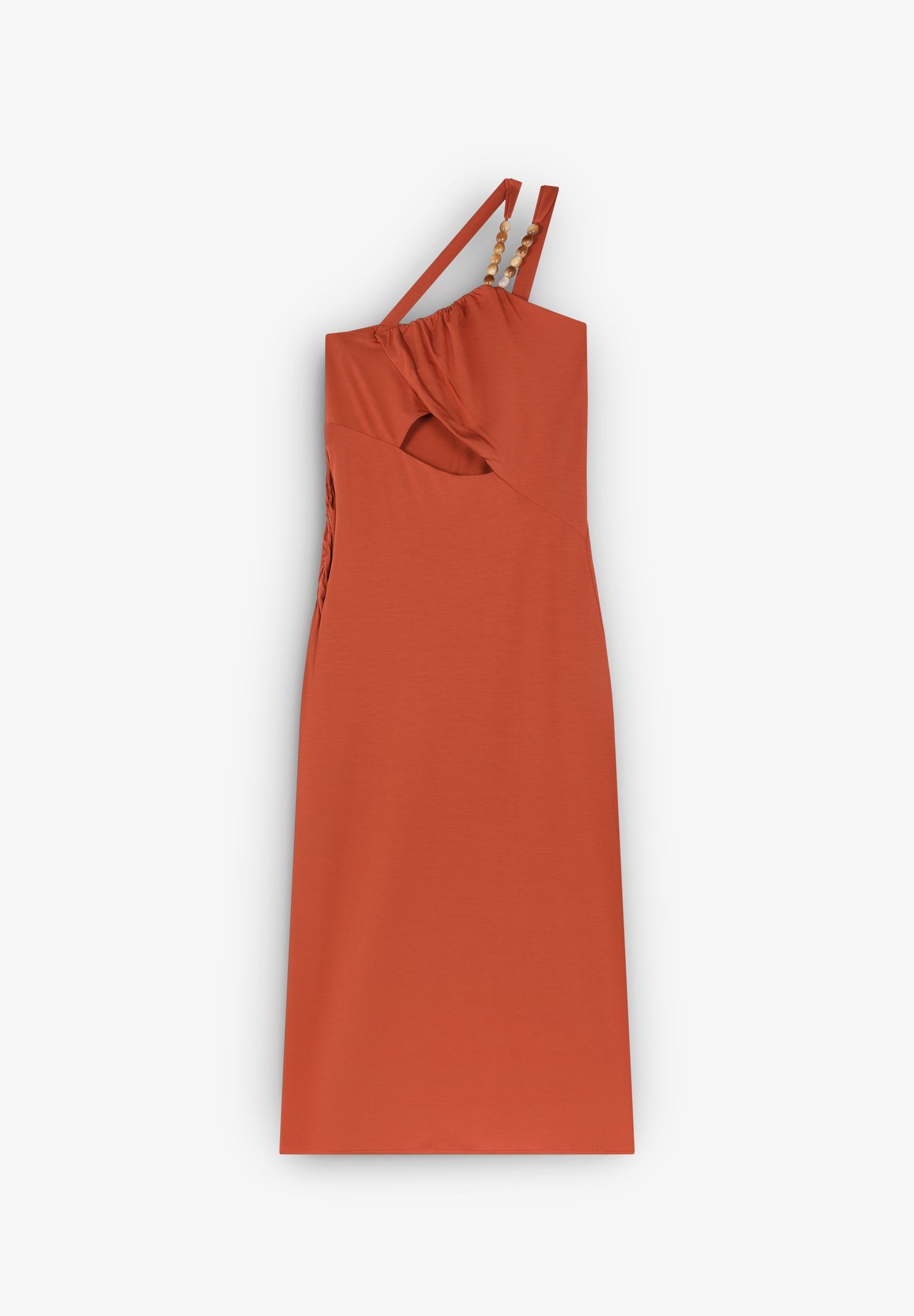 ASYMMETRIC MIDI DRESS | ROBIN X SCALPERS