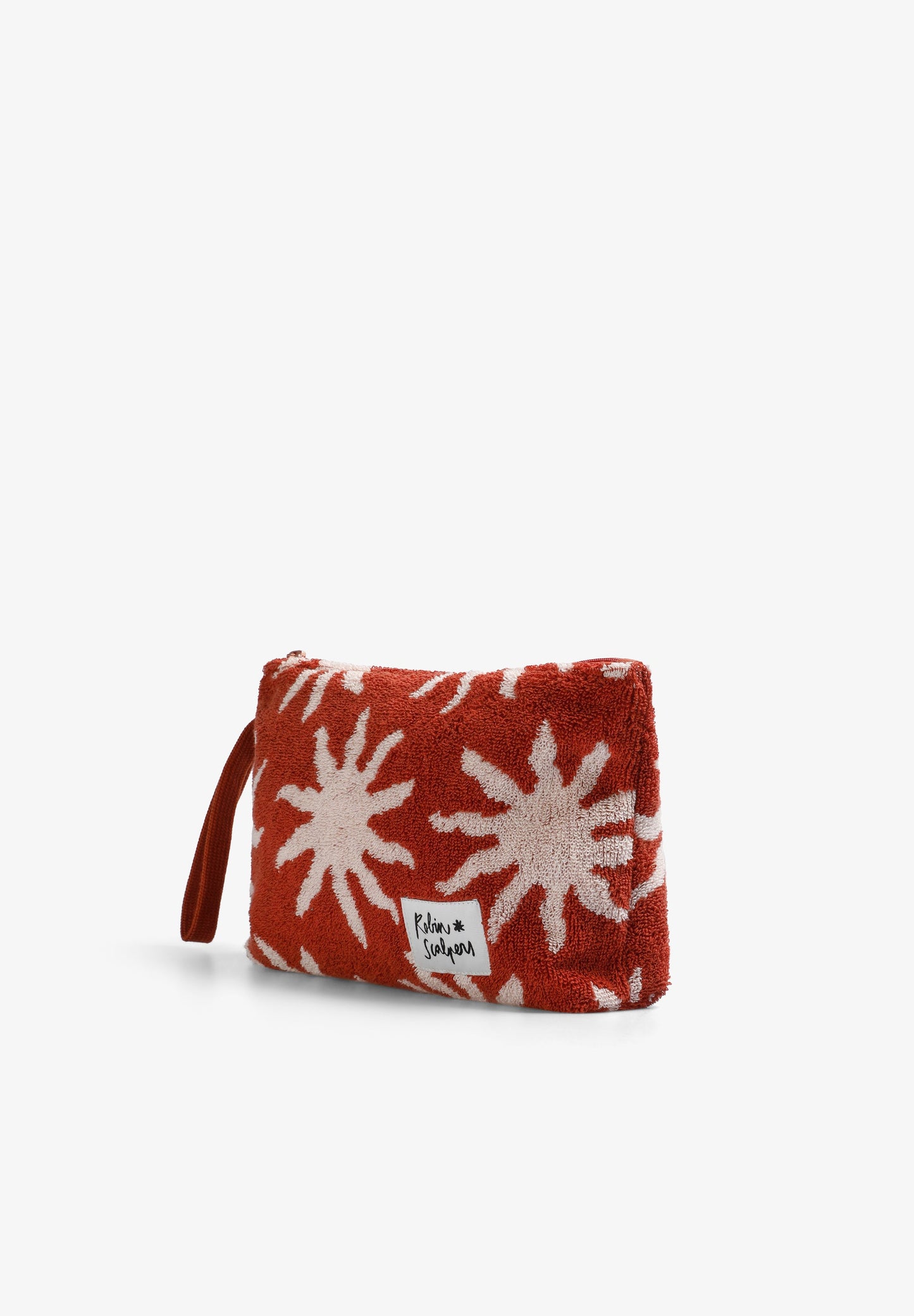 PRINTED TERRY TOILETRY BAG | ROBIN X SCALPERS