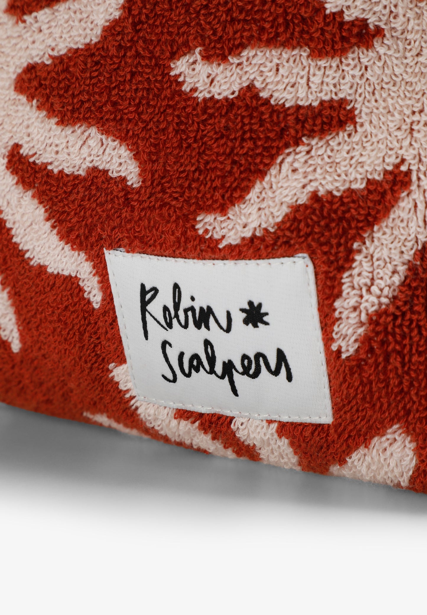 PRINTED TERRY TOILETRY BAG | ROBIN X SCALPERS
