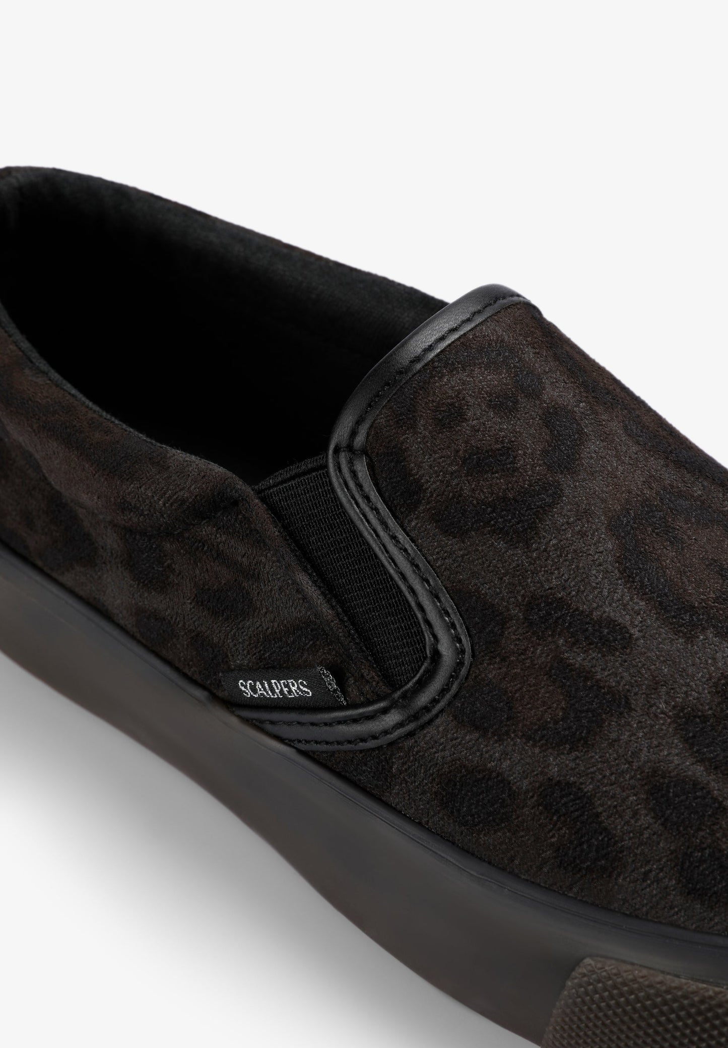 ANIMAL PRINT SLIP-ON SNEAKERS