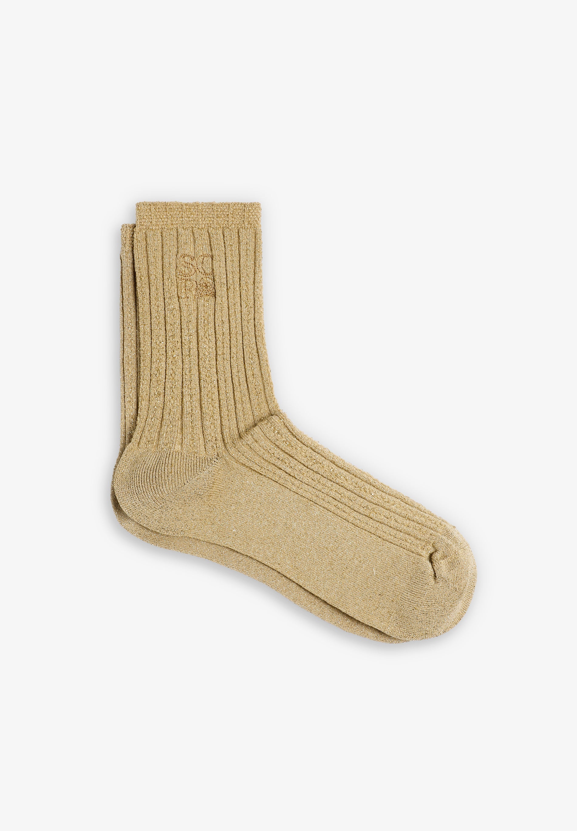 TONAL EMBROIDERED SOCKS