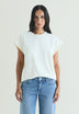 EMBROIDERED SKULL T-SHIRT