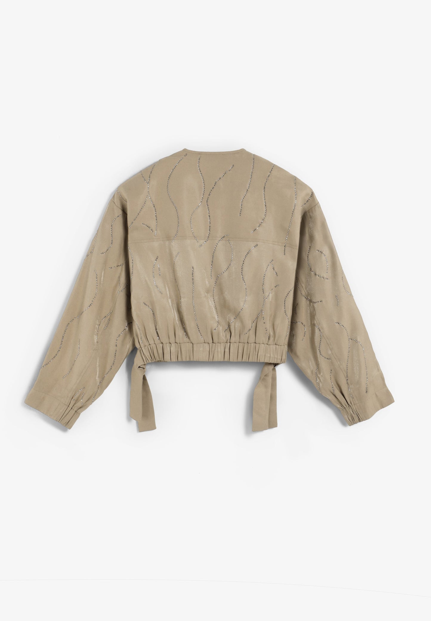 RHINESTONE BOMBER JACKET