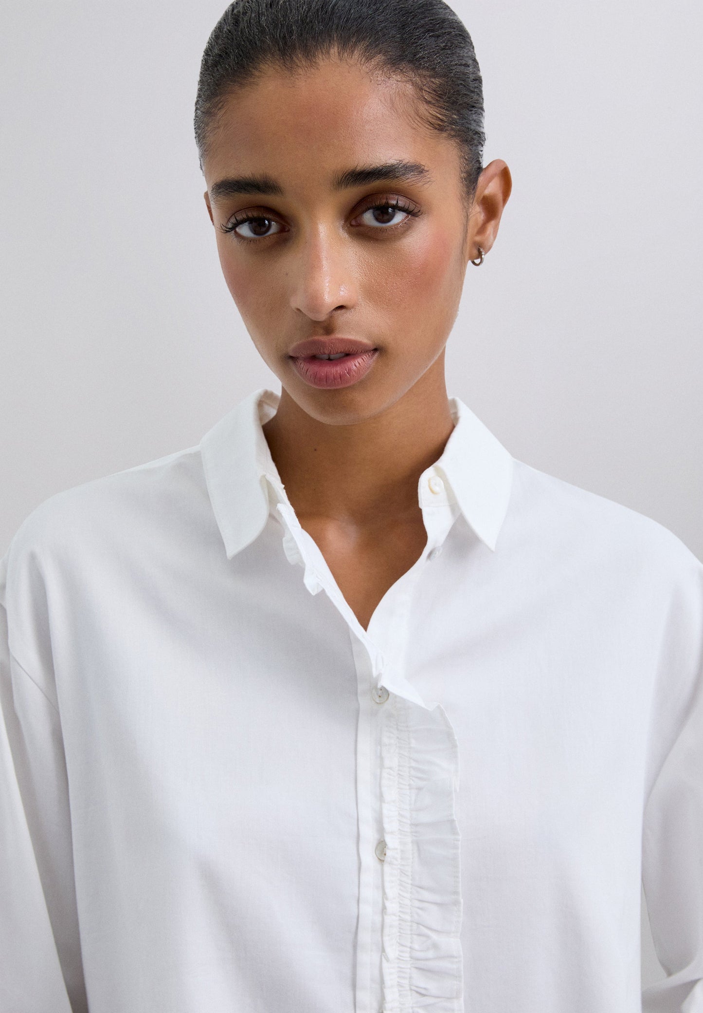 SCJOYRUFFLE SHIRT