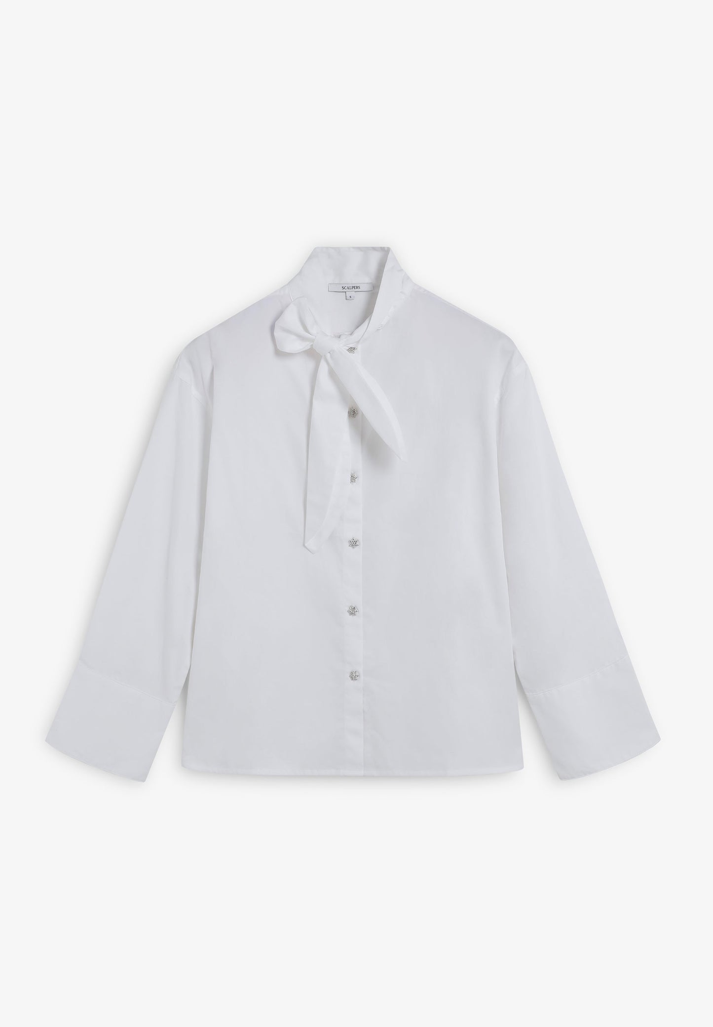 SHIRT WITH BOW DETAIL