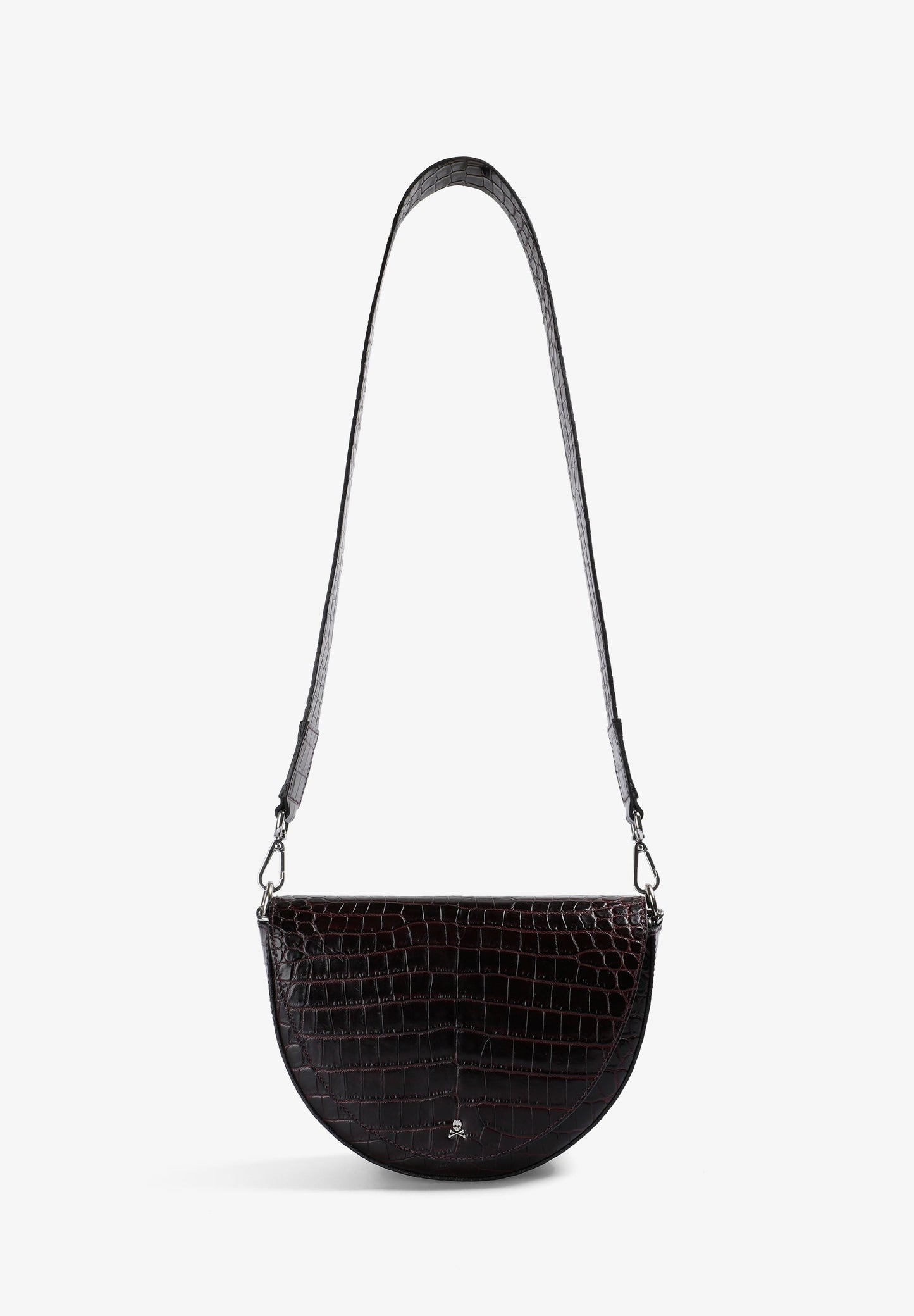 BOLSO PIEL GRABADA CADENA - Scalpers
