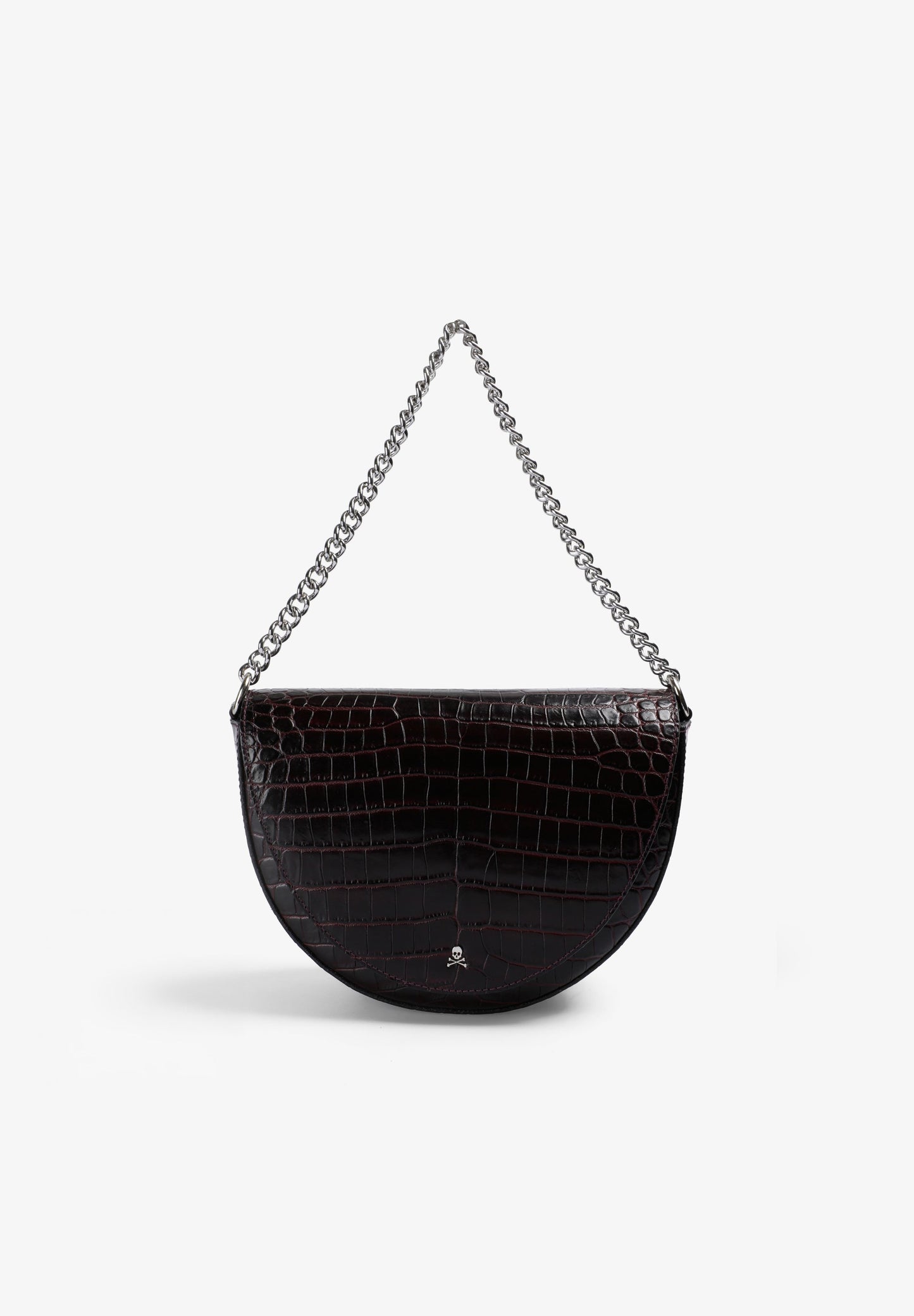 BOLSO PIEL GRABADA CADENA - Scalpers