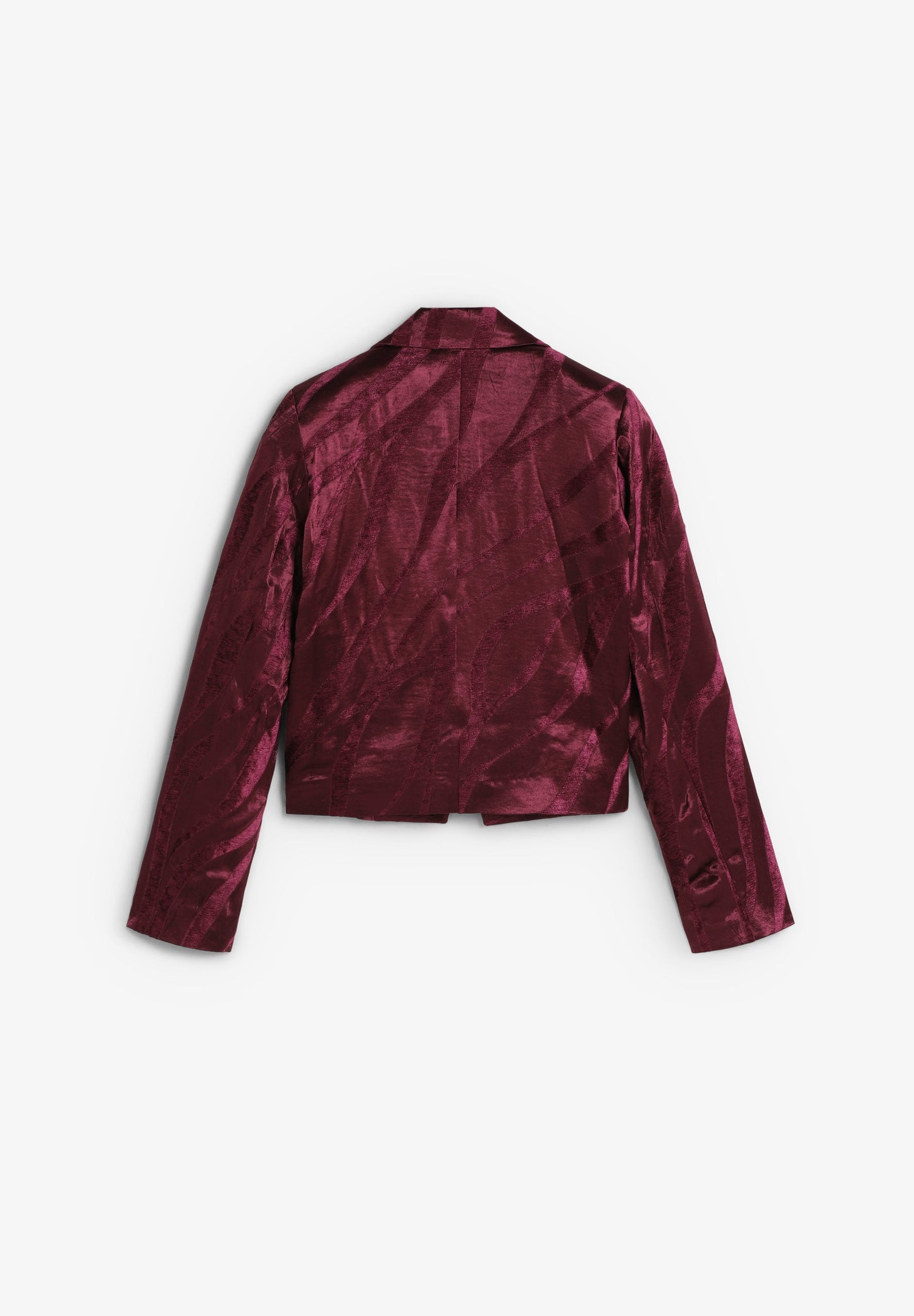 CROPPED JACQUARD BLAZER