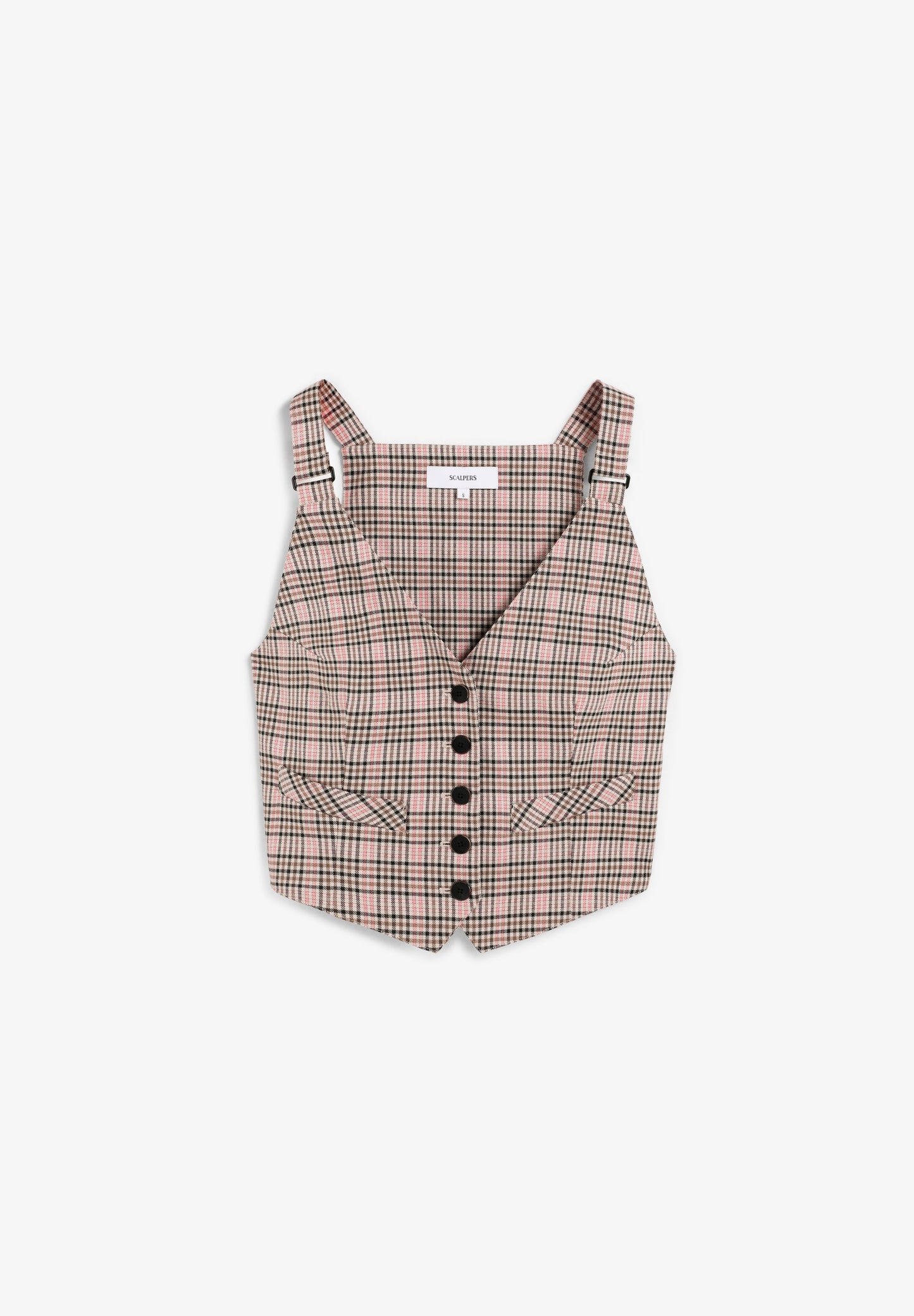 CHALECO CUADROS TIRANTES - Scalpers