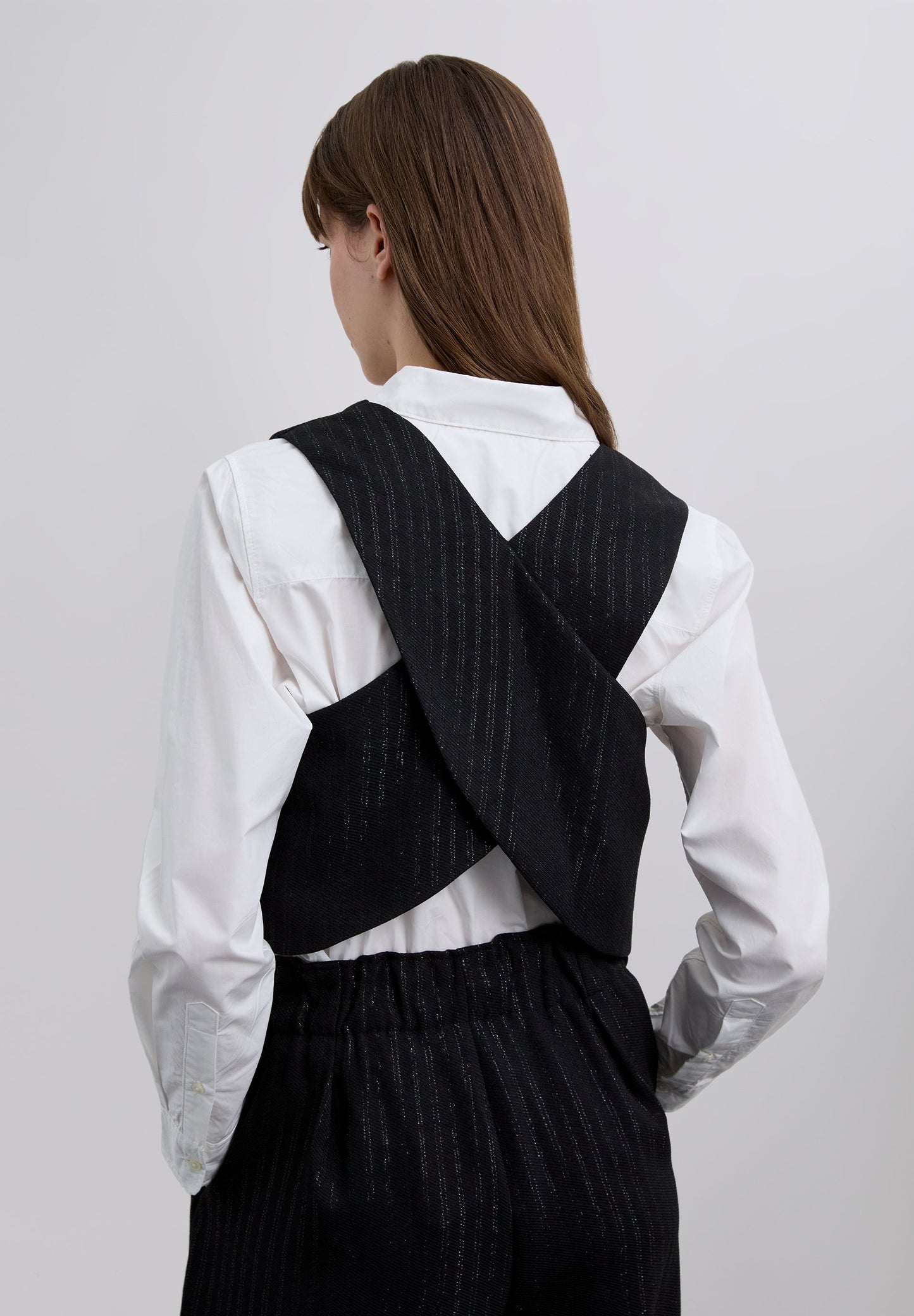 LUREX STRIPE WAISTCOAT