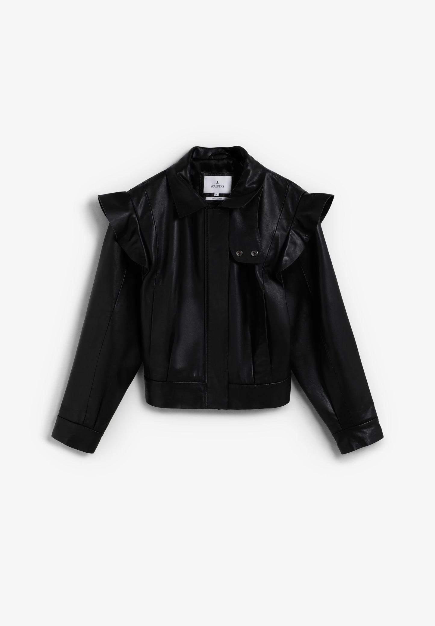 SCRUFFLELEATHER JACKET