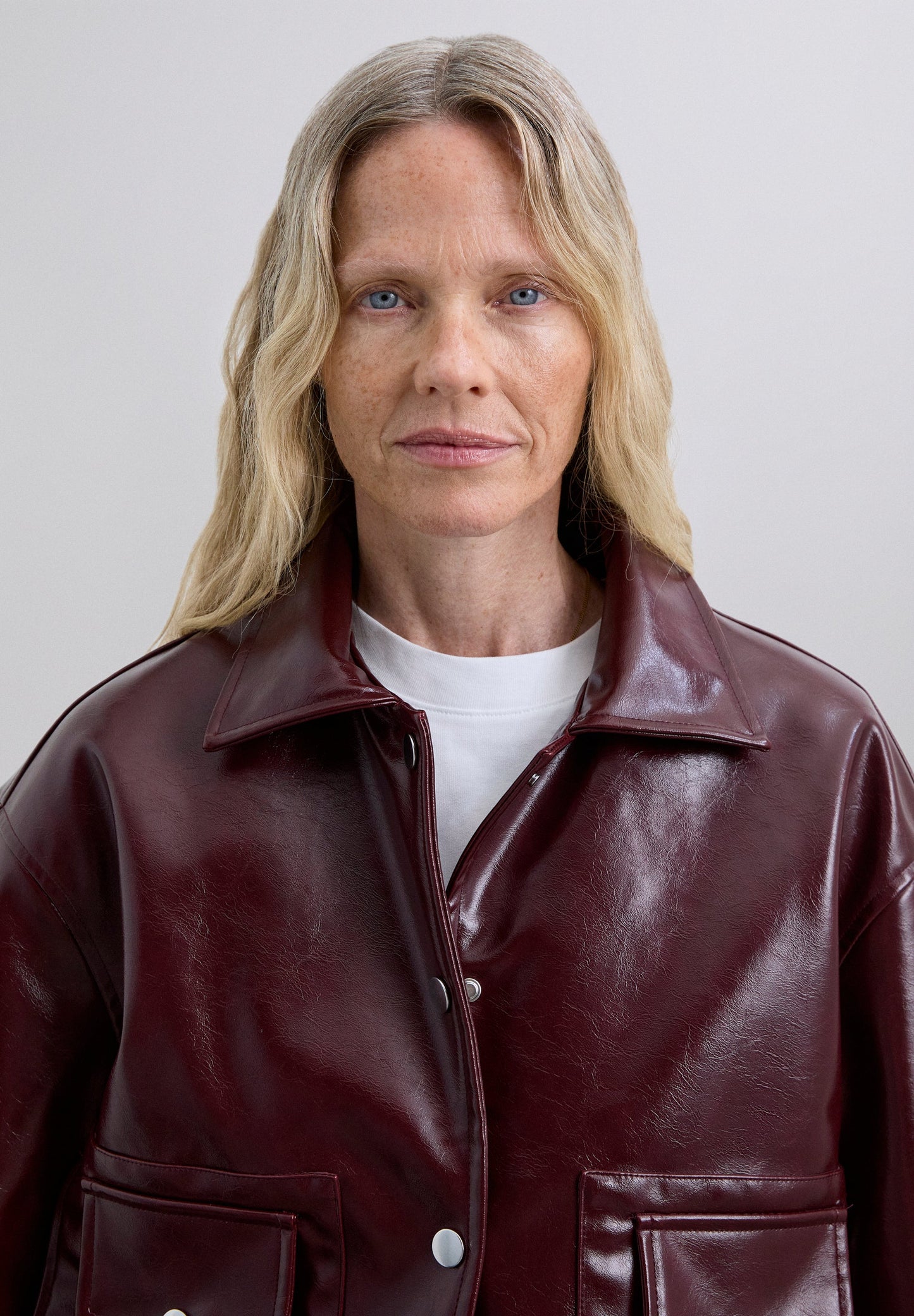 JACKET WITH SHIRT COLLAR