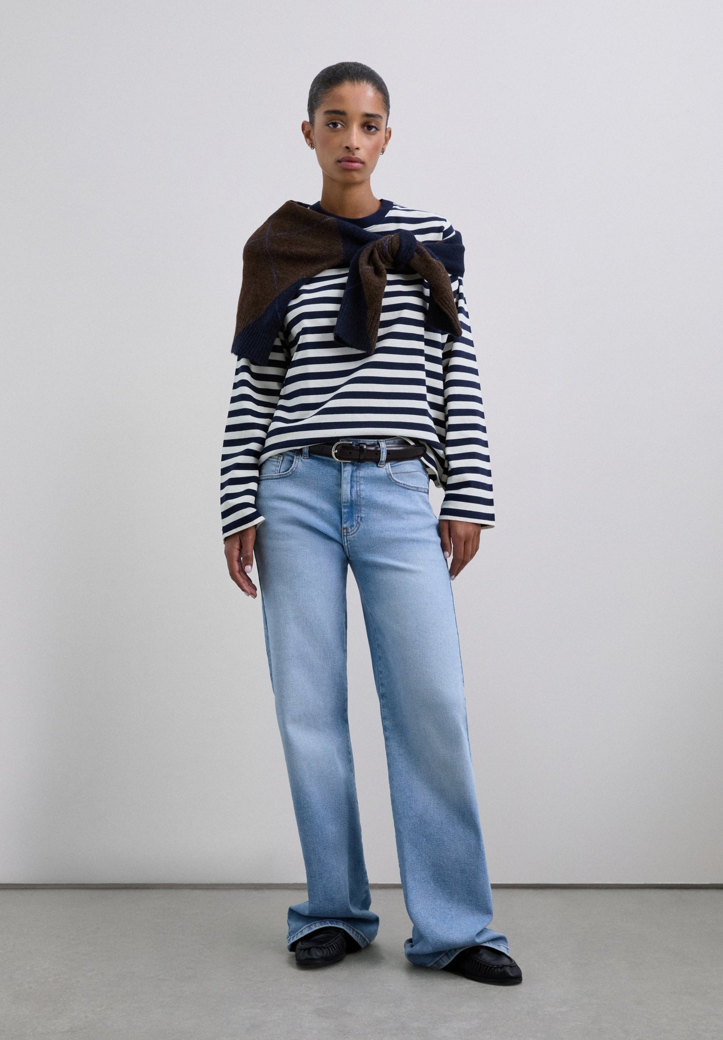 LONG SLEEVE STRIPED T-SHIRT