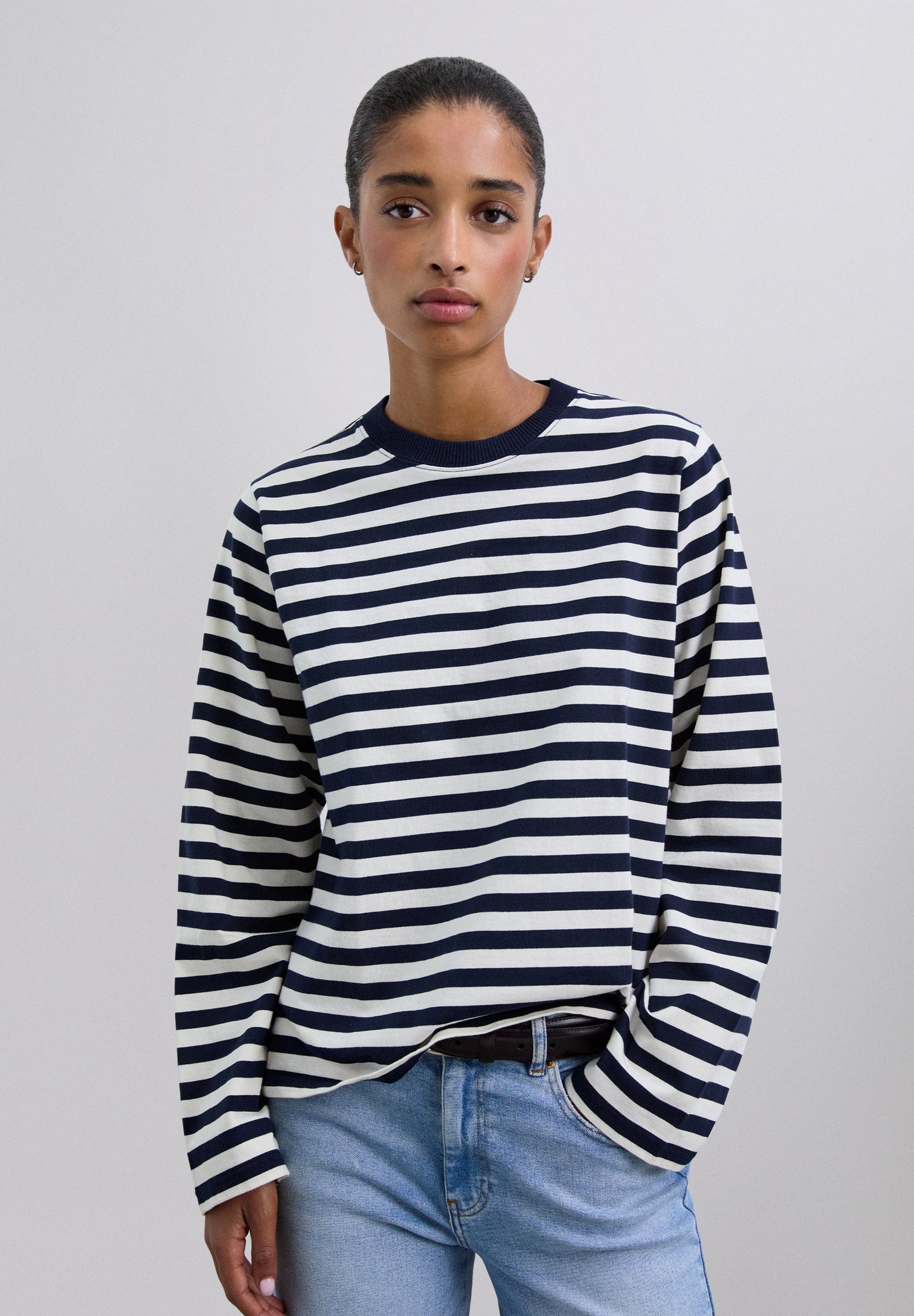 LONG SLEEVE STRIPED T-SHIRT