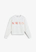 SWEATSHIRT WITH MULTICOLOURED LOGO