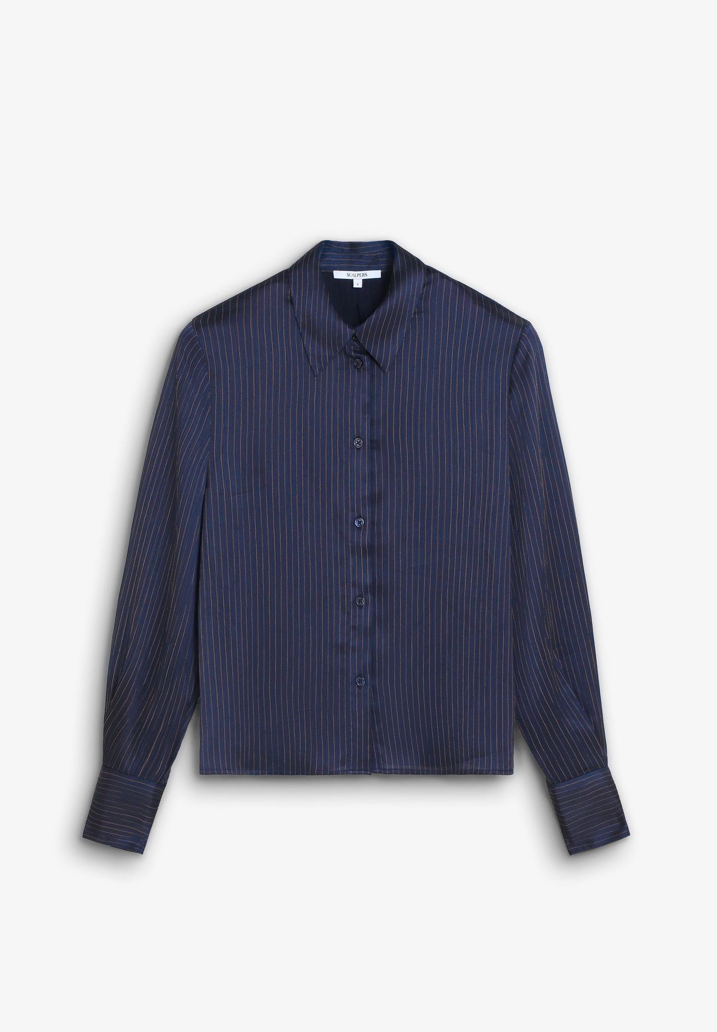 LOOSE-FITTING PINSTRIPE SHIRT