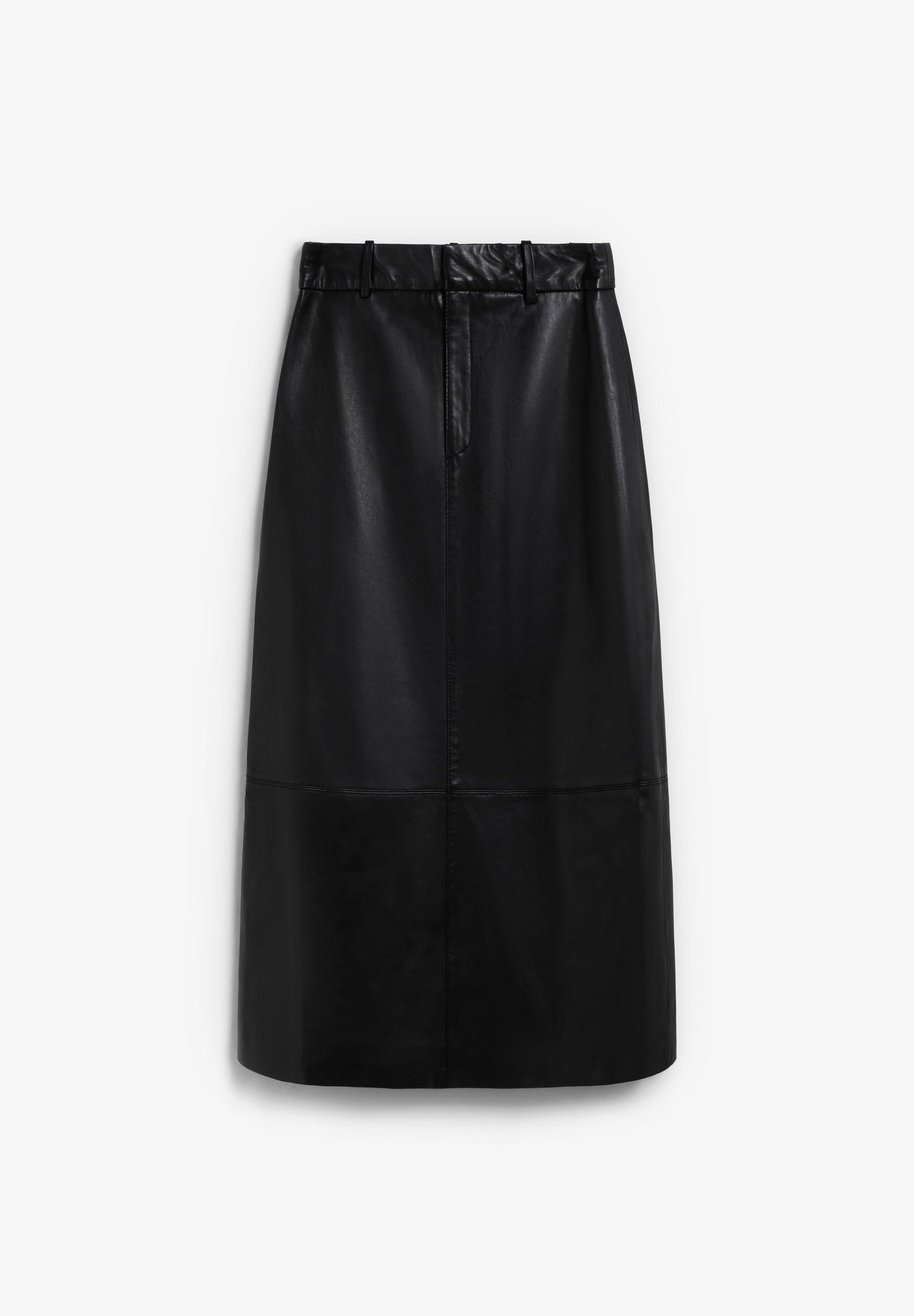 SCLEATHERMIDI SKIRT
