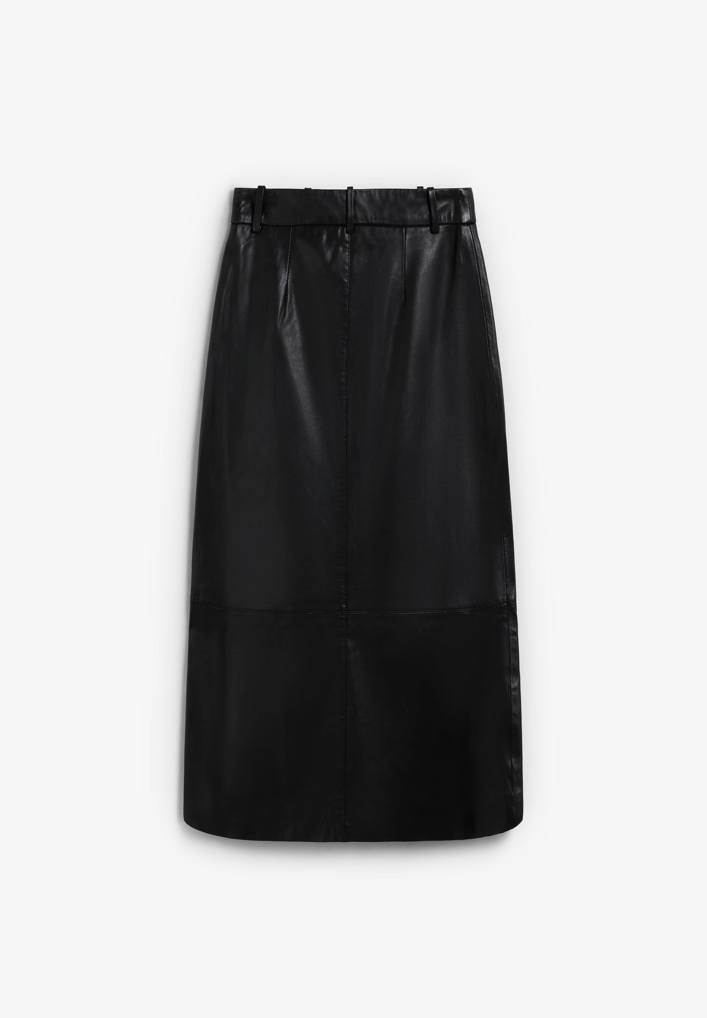 SCLEATHERMIDI SKIRT