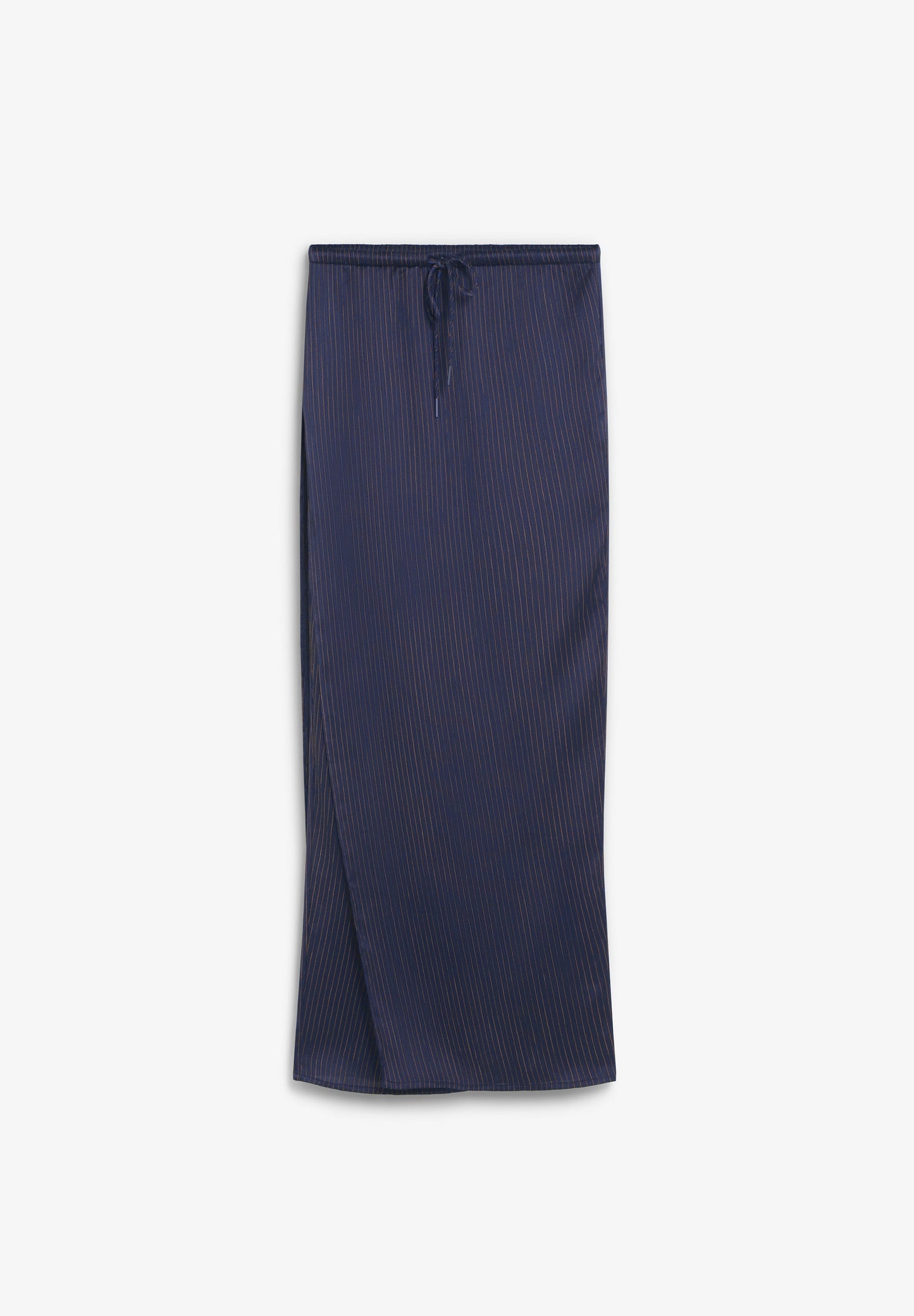 LONG PINSTRIPE SKIRT